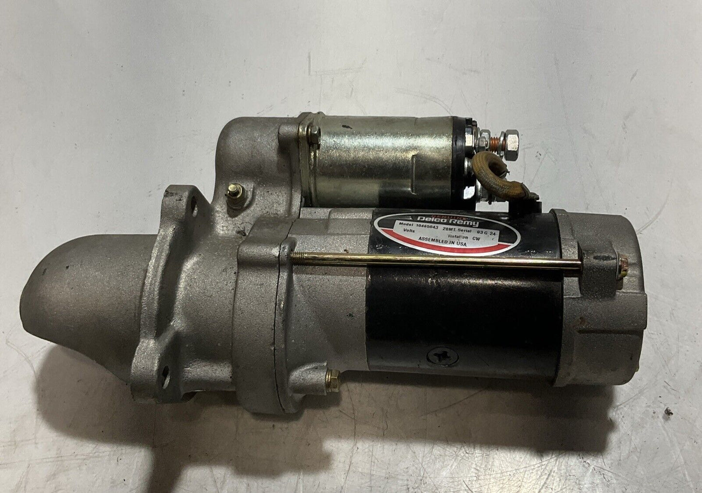 GENUINE DELCO REMY 10465043 REMAN STARTER MOTOR P5R