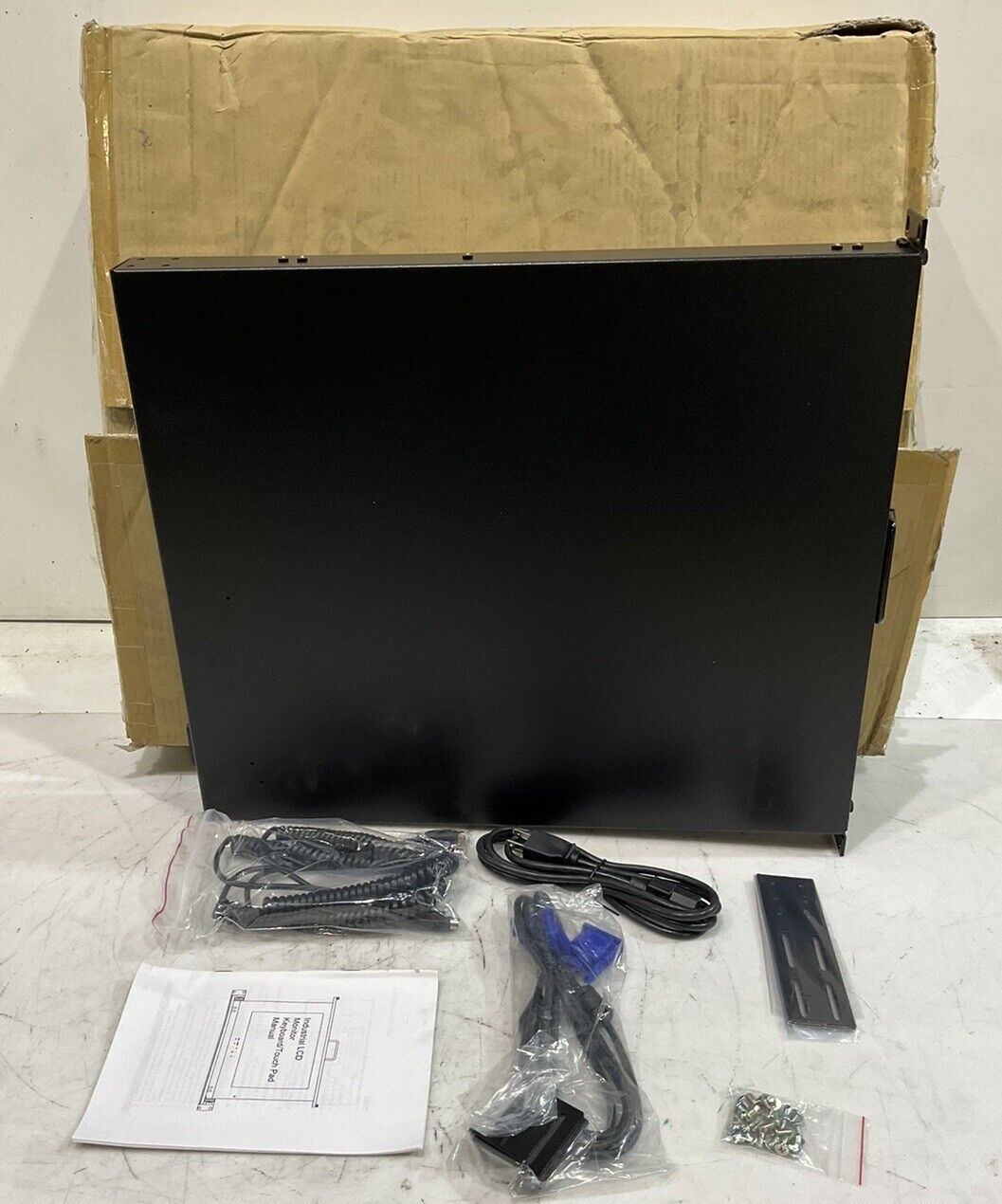 MACASE RM-KI-P1UKMV 15” RACKMOUNT MONITOR WITH TOUCHSCREEN U3S