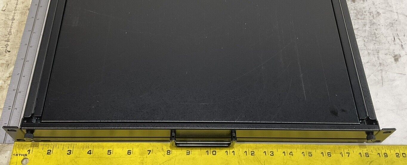 MACASE RM-KI-P1UKMV 15” RACKMOUNT MONITOR WITH TOUCHSCREEN U3S