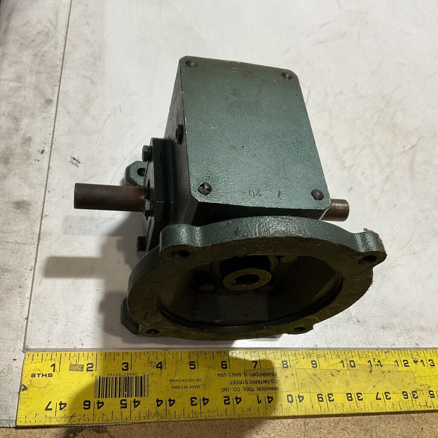 GROVE GEAR TM?-1154-1 20:1 RATIO 56C FRAME U3S