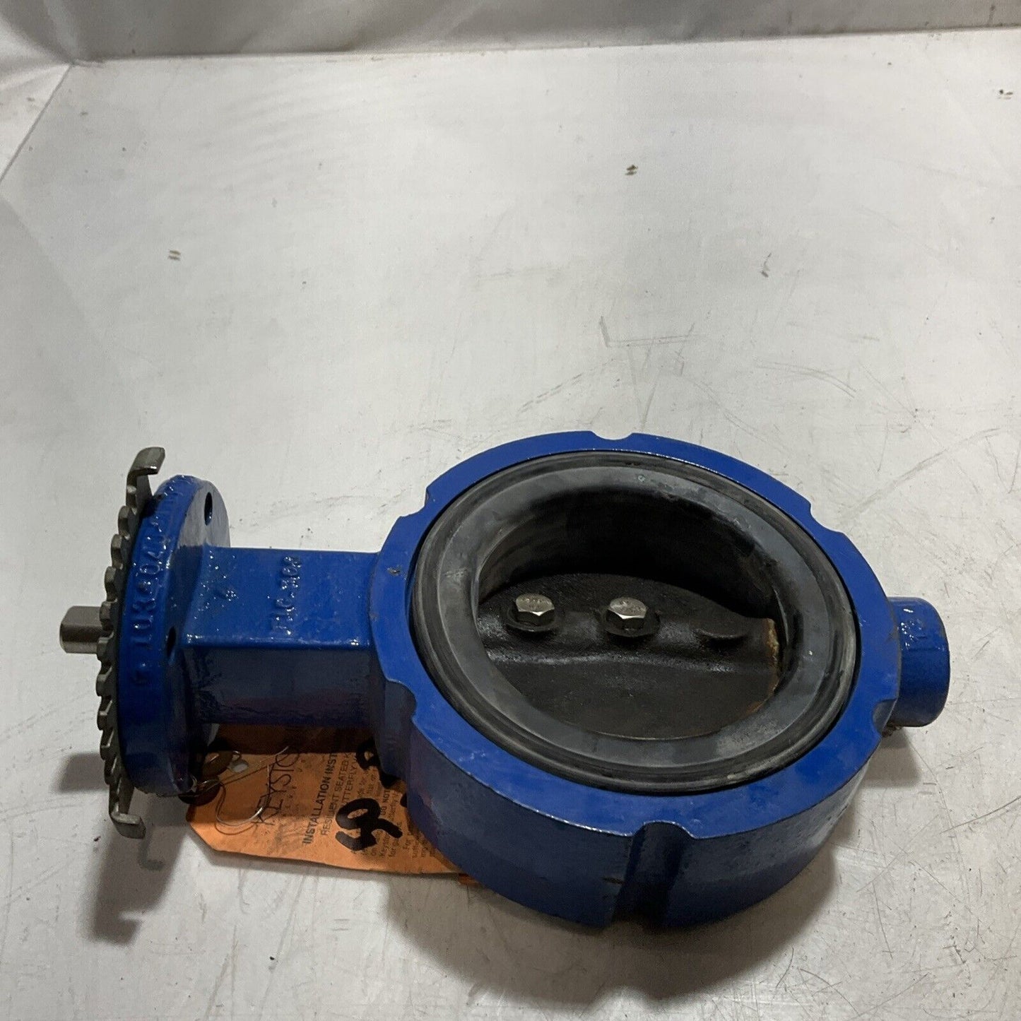 KEYSTONE 276-620-400-012 BUTTERFLY VALVE WITH SPRING LOADED HAND TOOL N3M