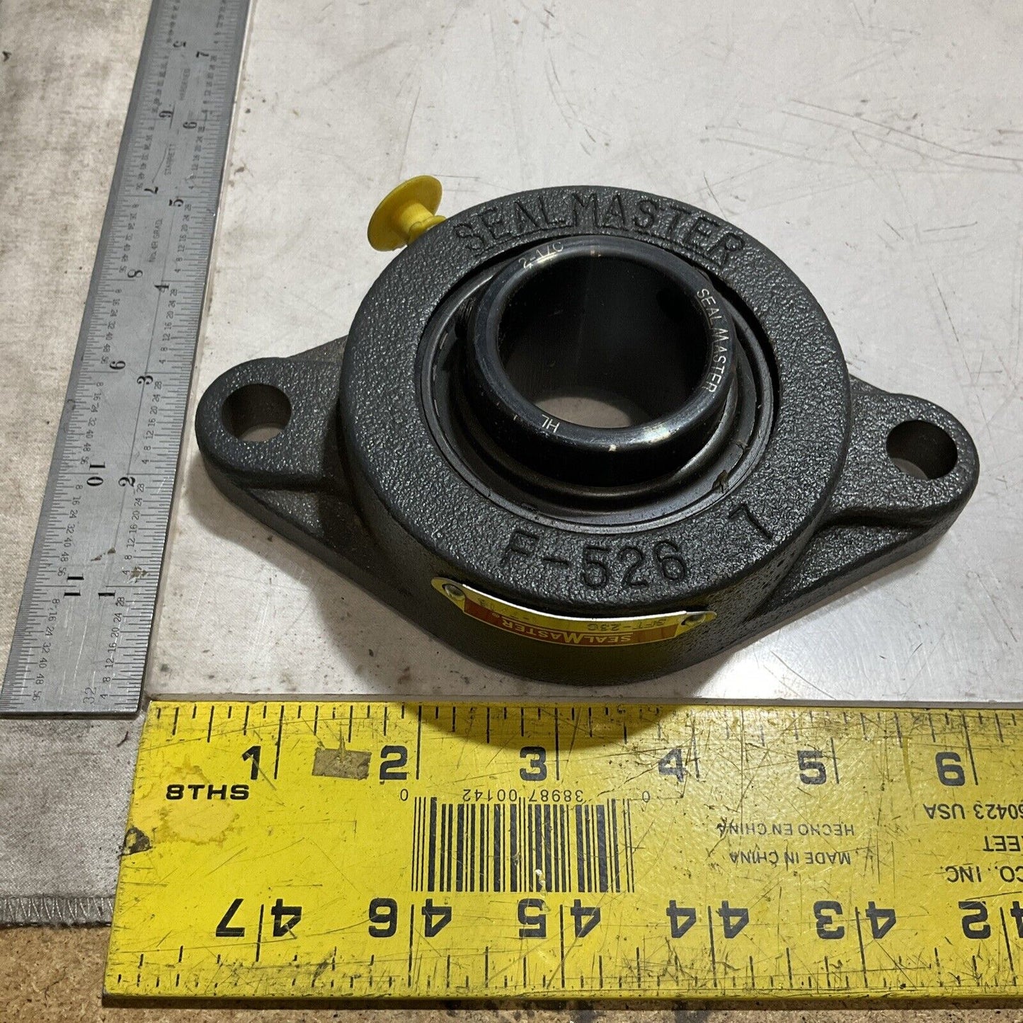 SEALMASTER SFT-23C GOLD LINE FLANGE BALL BEARING UNIT 1-7/16" N3M