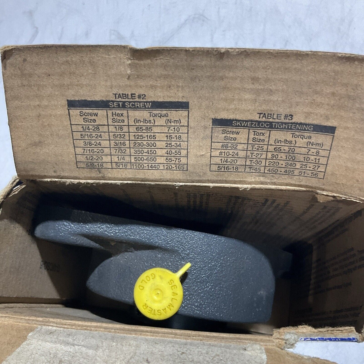SEALMASTER SFT-23C GOLD LINE FLANGE BALL BEARING UNIT 1-7/16" N3M