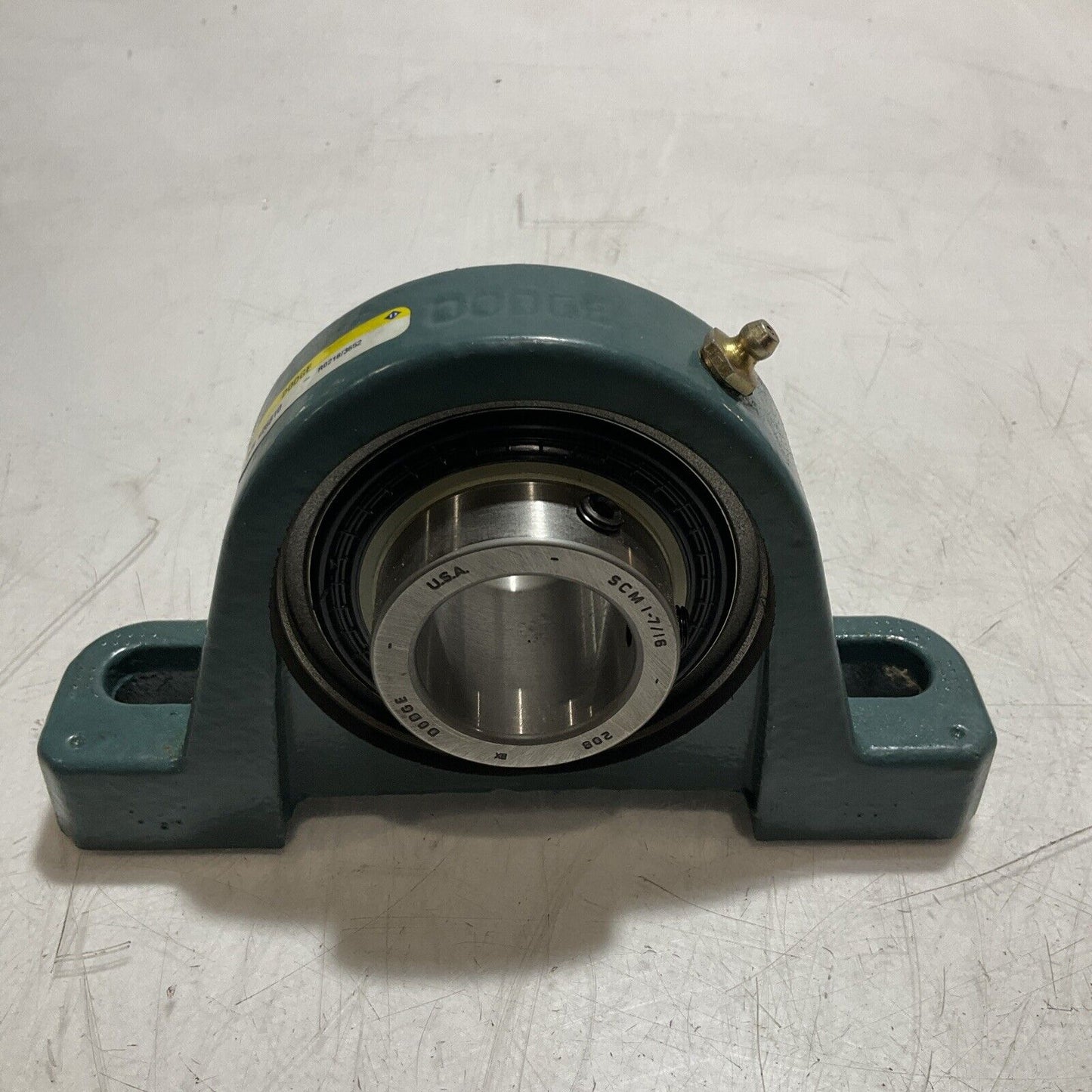 DODGE 126810 P28-SCM-107 PILLOW BLOCK BALL BEARINGS 1-7/16" 2 BOLT N3M