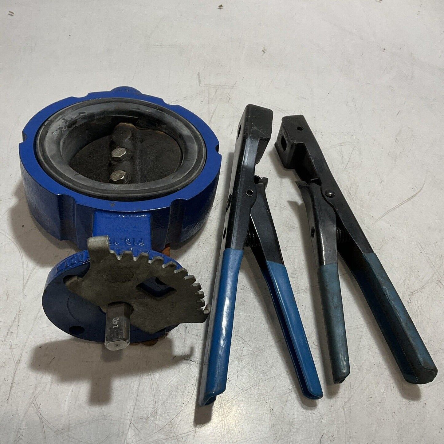 KEYSTONE 276-620-400-012 BUTTERFLY VALVE WITH SPRING LOADED HAND TOOL N3M
