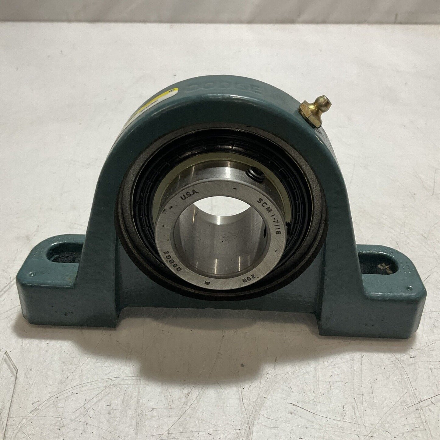 DODGE 126810 P28-SCM-107 PILLOW BLOCK BALL BEARINGS 1-7/16" 2 BOLT N3M