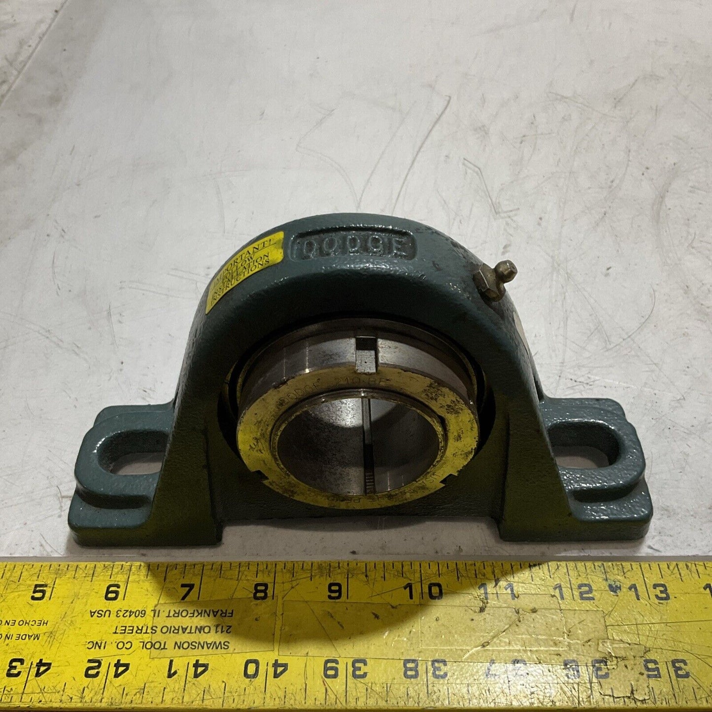 DODGE P2B-GT-115 PILLOW BLOCK BEARINGS 210 BF 2 BOLT N3M