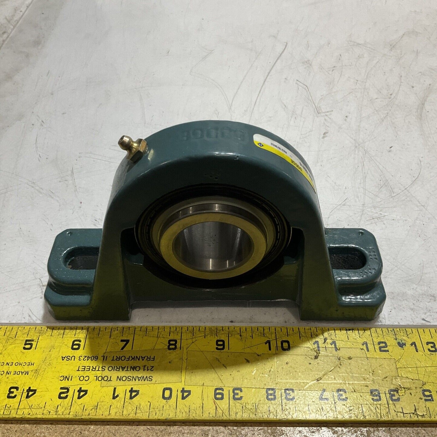 DODGE 126810 P28-SCM-107 PILLOW BLOCK BALL BEARINGS 1-7/16" 2 BOLT N3M