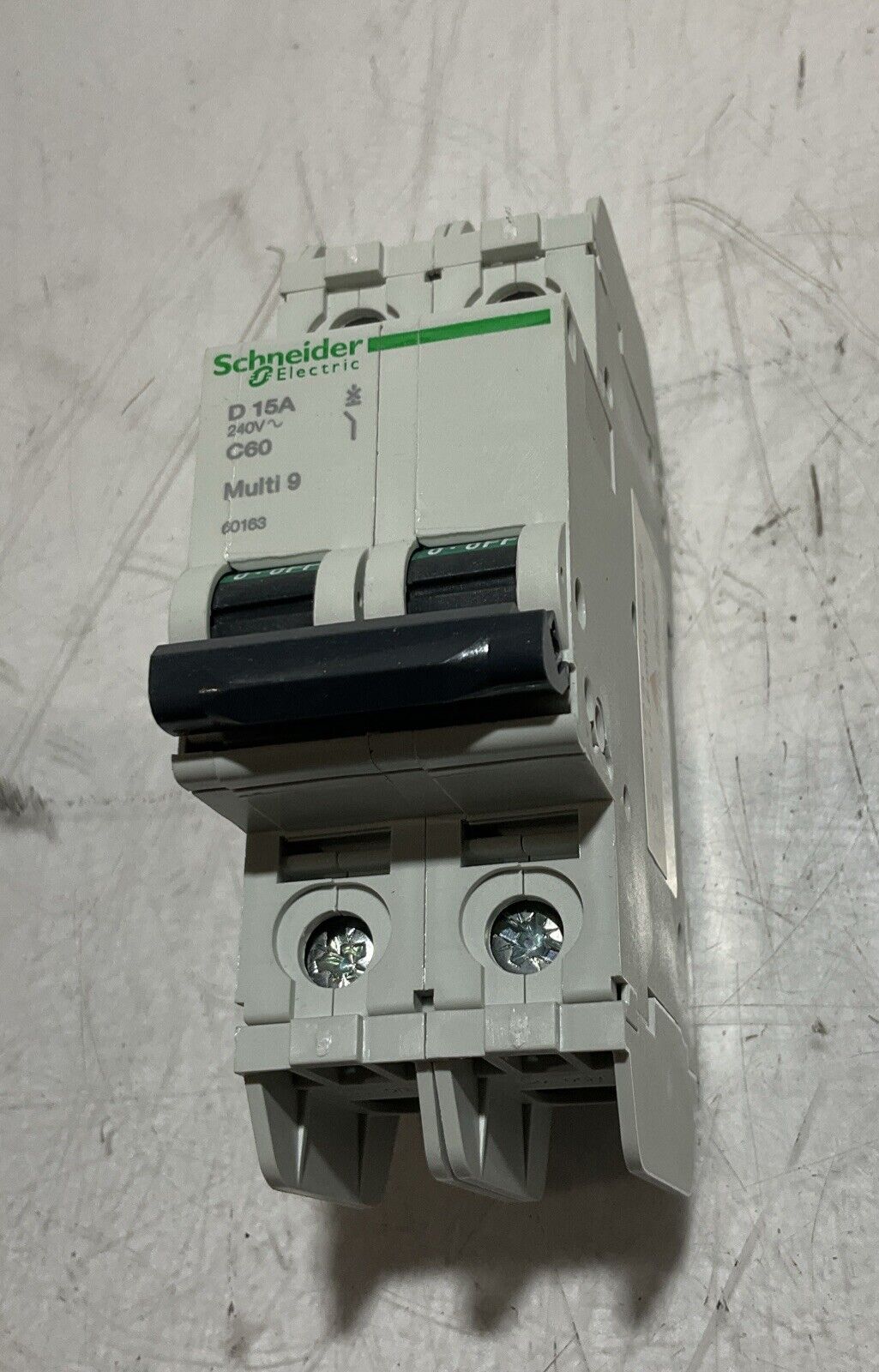 SCHNEIDER Electric 60163 CIRCUIT BREAKER 2POLES U3S