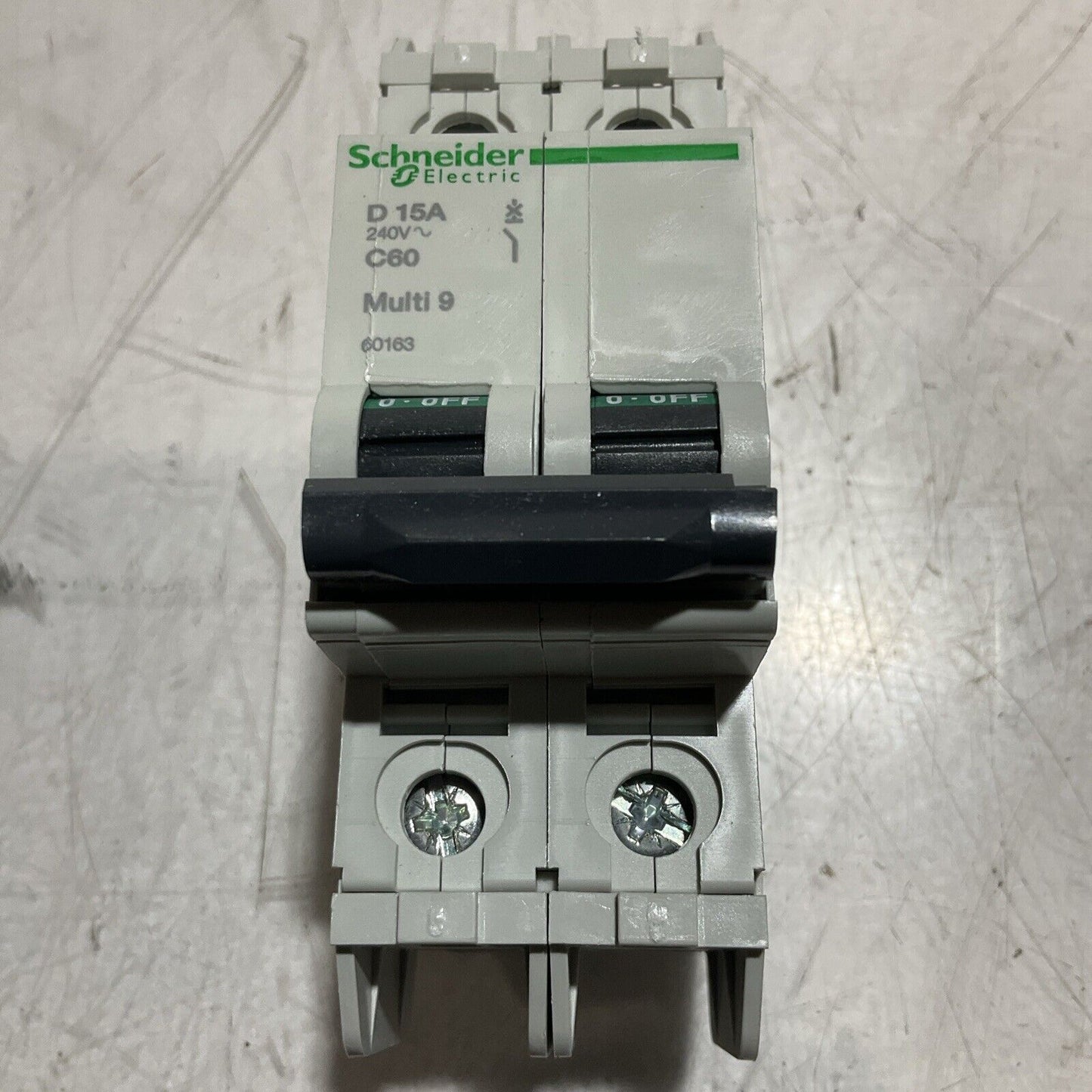 SCHNEIDER Electric 60163 CIRCUIT BREAKER 2POLES U3S