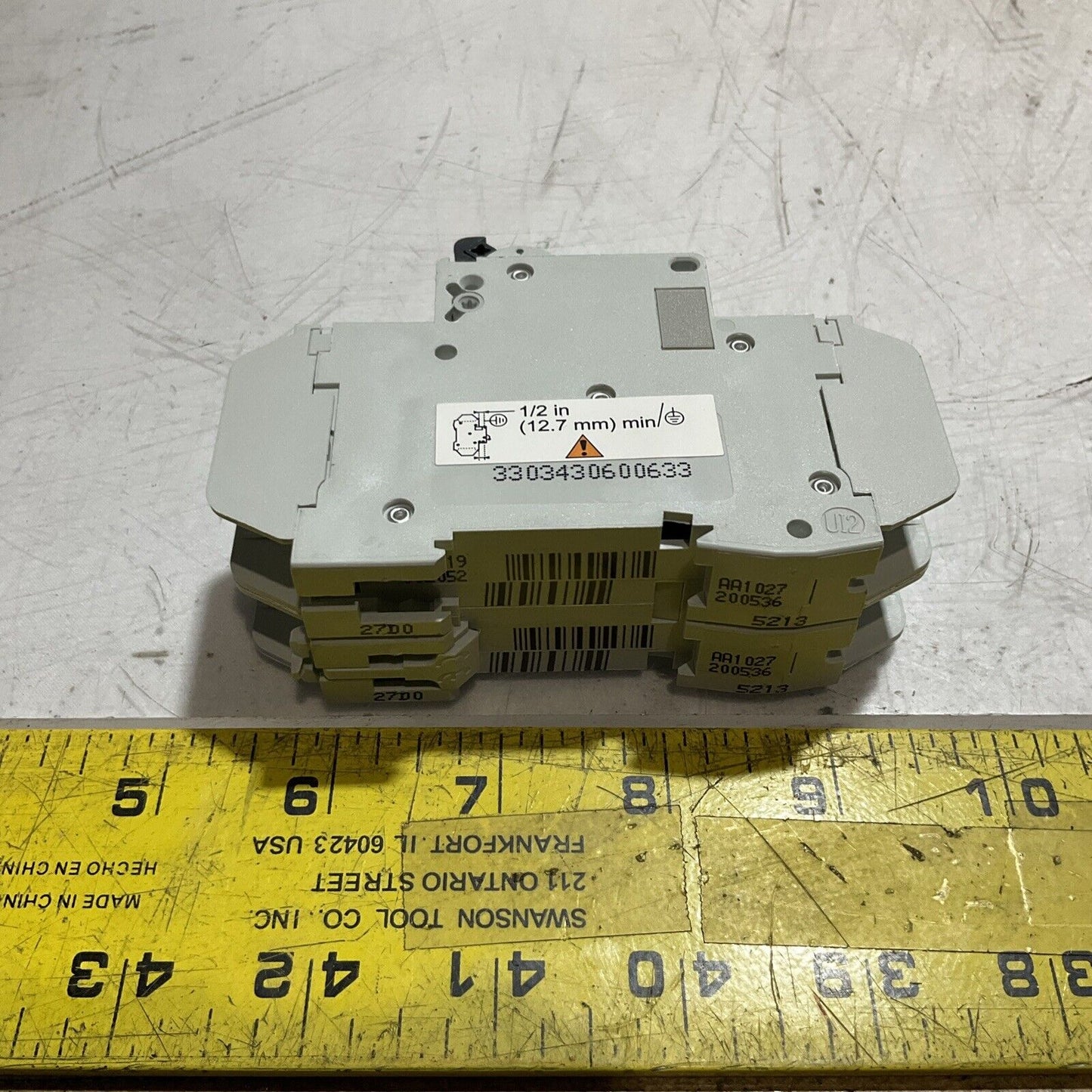 SCHNEIDER Electric 60163 CIRCUIT BREAKER 2POLES U3S