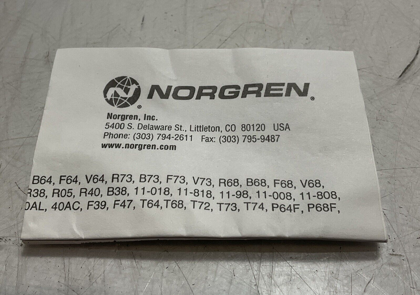 NORGREN T72E-3AA-P1N SHUT-OFF VALVE W/LOCK U3S
