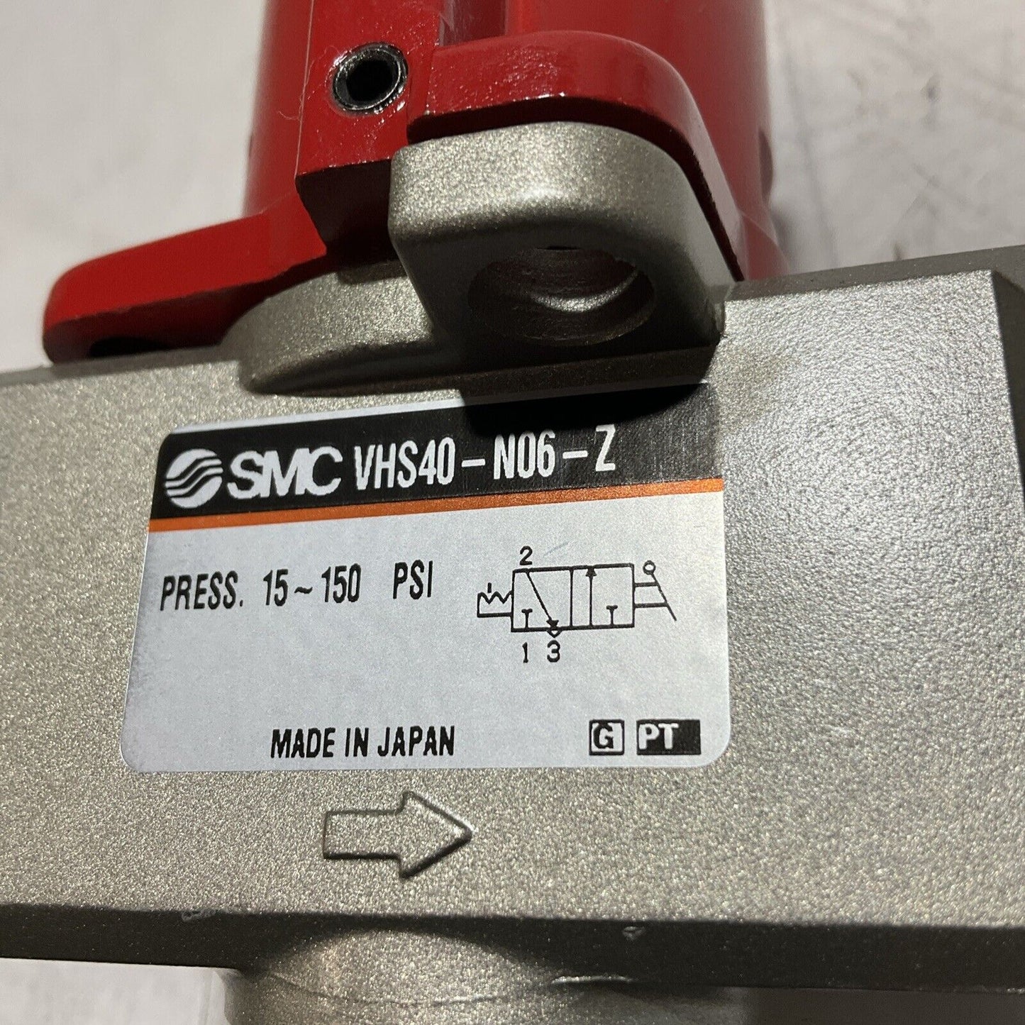 SMC VHS40-N06-Z PRESSURE RELIEF VALVE WITH 3 WAYS LOCK-OUT U3S