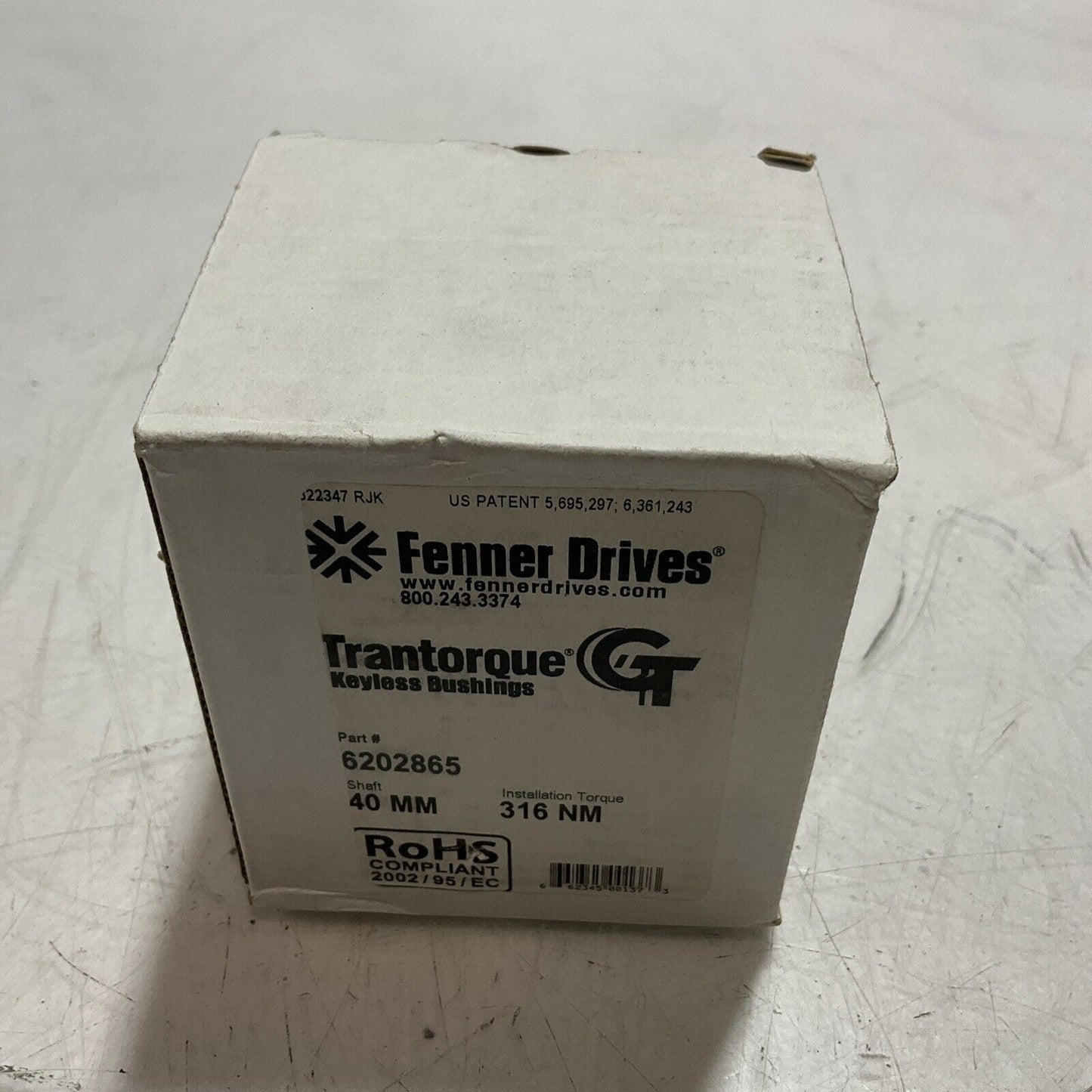 FENNER DRIVES 6202865 TRANTORQUE KEYLESS BUSHINGS U3S