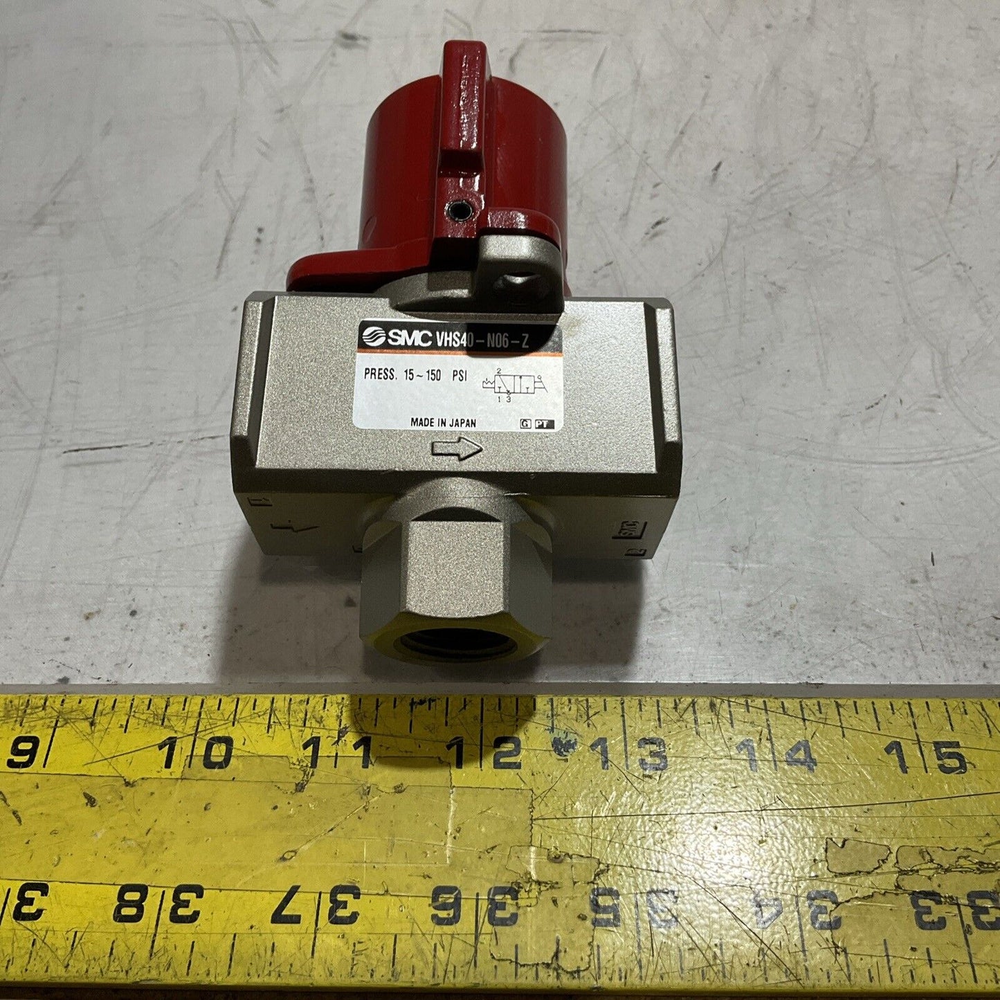 SMC VHS40-N06-Z PRESSURE RELIEF VALVE WITH 3 WAYS LOCK-OUT U3S