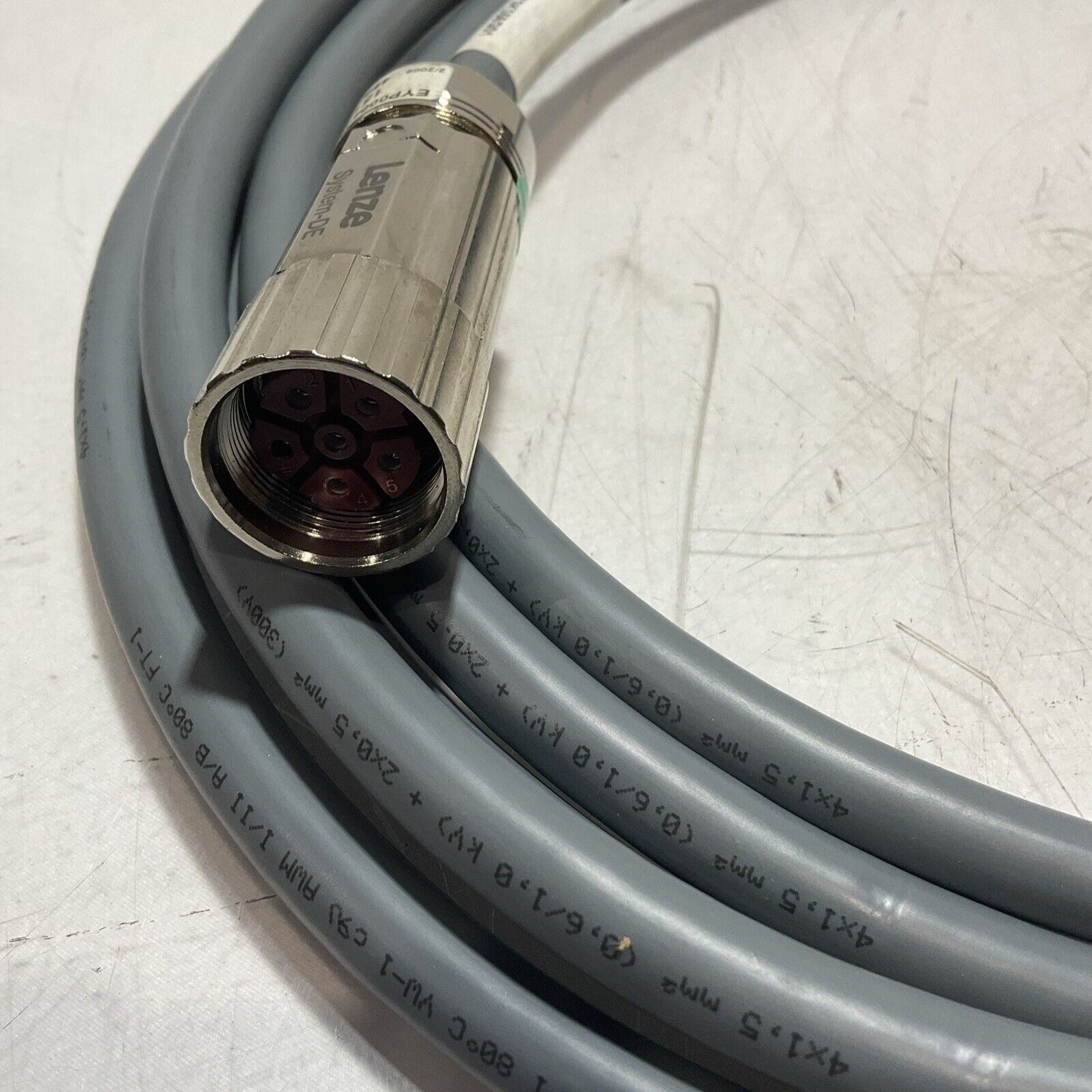 LENZE SYSTEM-DE 13227507 MOTOR CABLE ASSEMBLY U3S