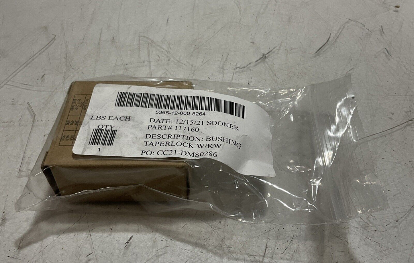 DODGE 117160 BUSHING TAPERLOCK W/KW U3S