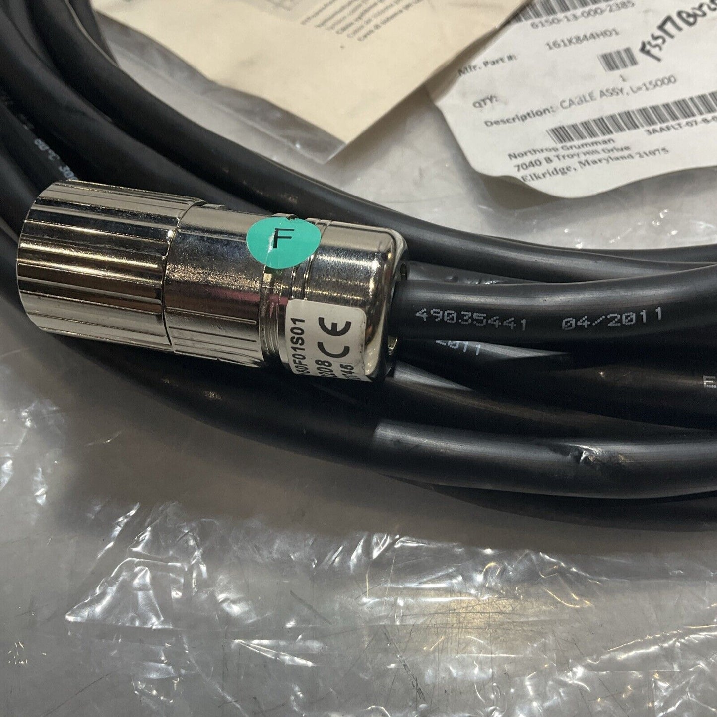 LENZE 49035441 CABLE ASSEMBLY U3S