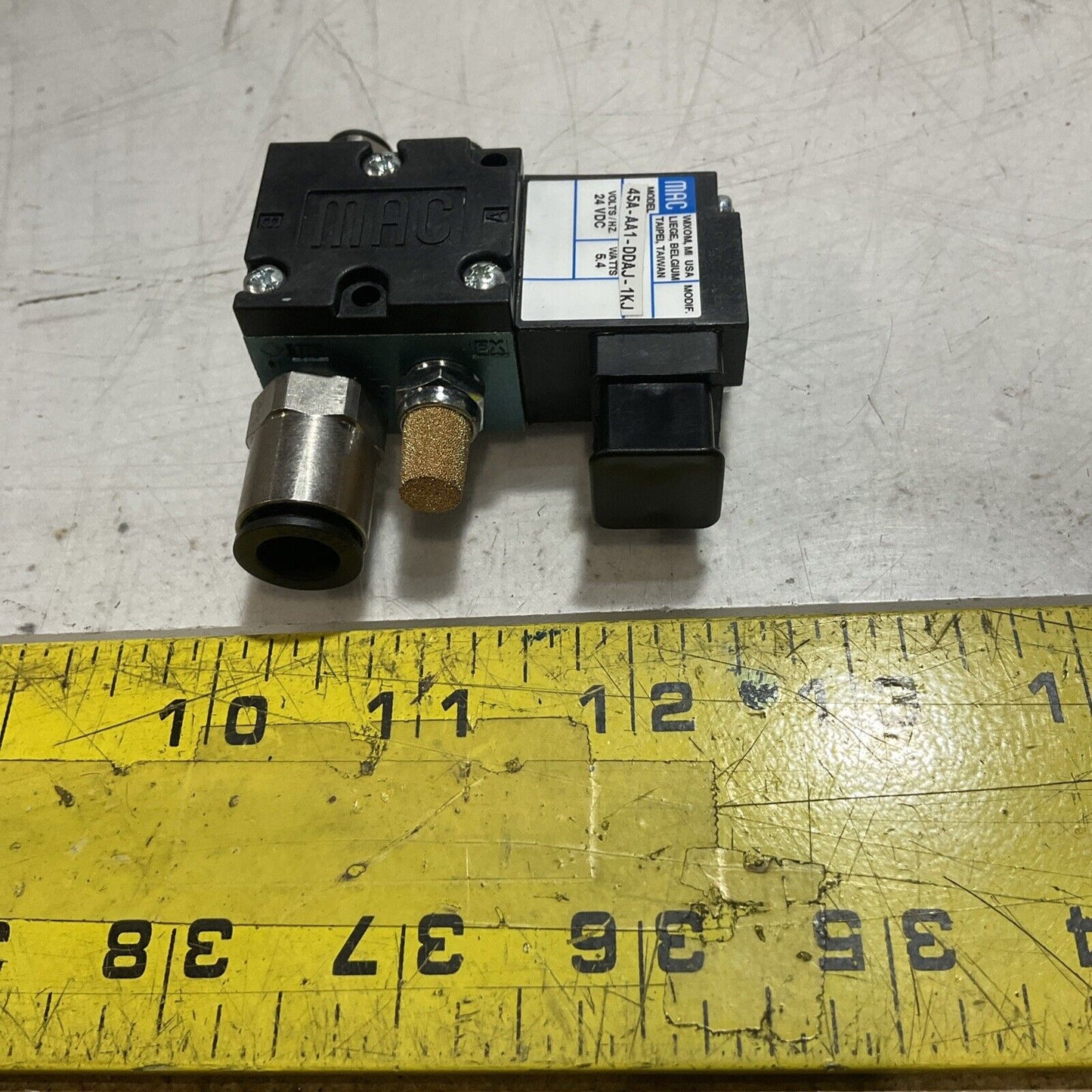 MAC 45A-AA1-DDAJ-1KJ SOLENOID VALVE U3S