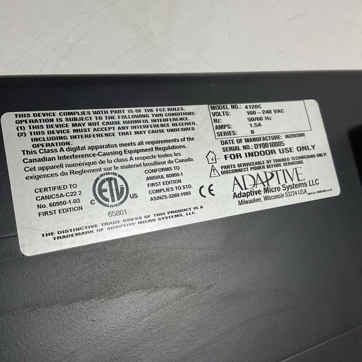 ADAPTIVE 4120C LED SING DESIGNED FOR OFFICE -INDUSTRIAL AND COMMERCIAL SIGN U3S