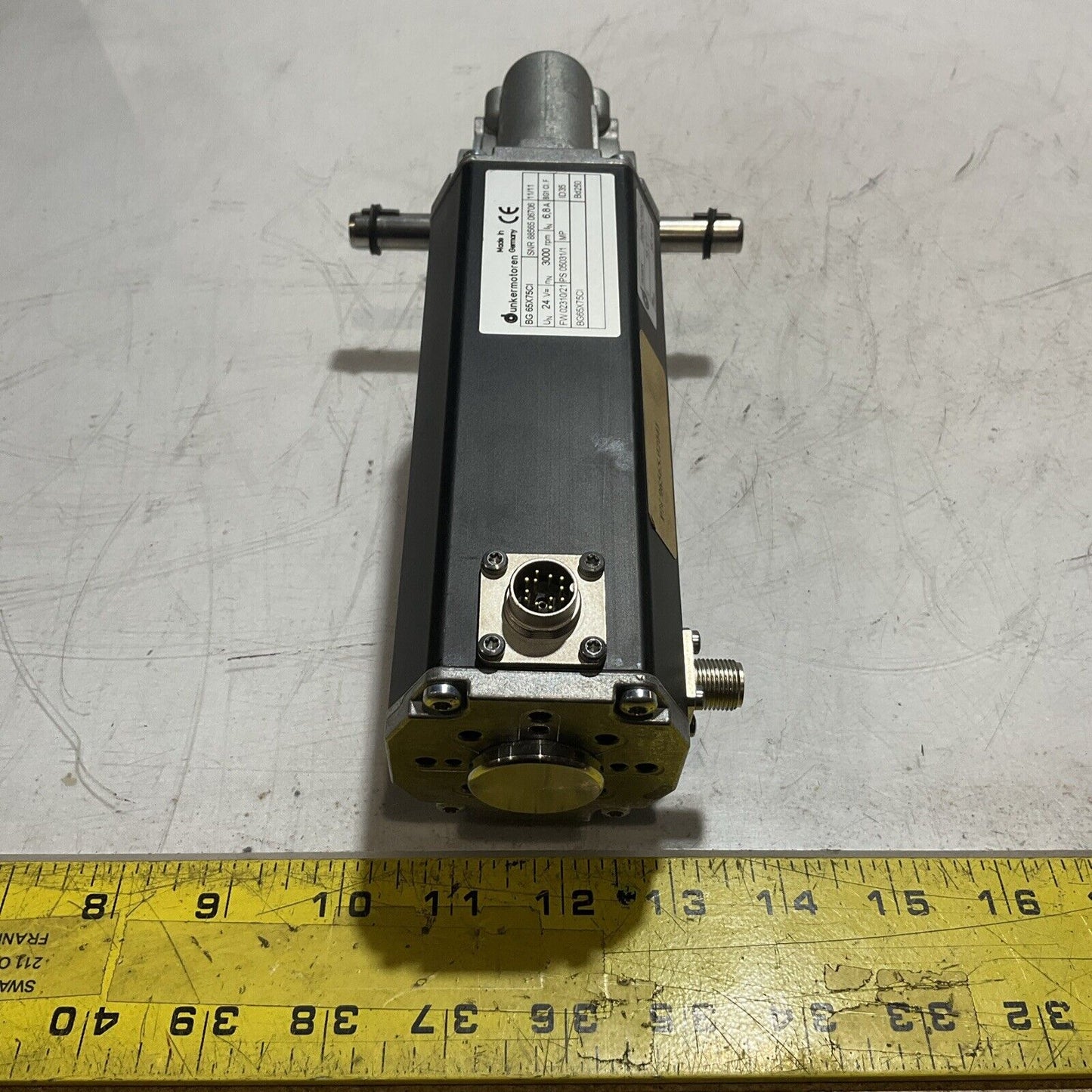 DUNKERMOTOREN BG 65X75CI GEAR-MOTOR BRUSHLESS SHAFT U3S