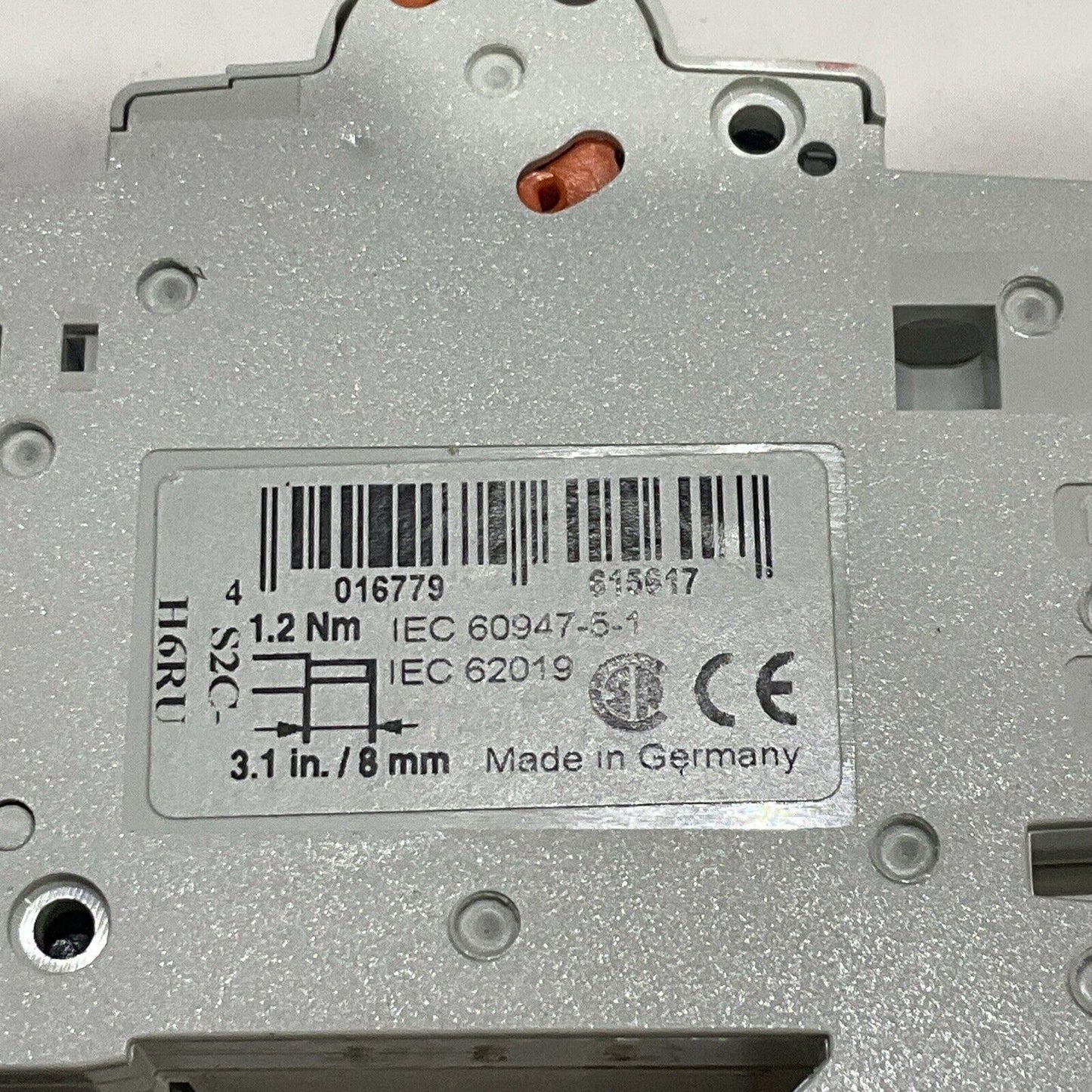 ABB S 201 U K 20 A MINI CIRCUIT BREAKER 240V 50/60HZ LOT OF 4 U3S