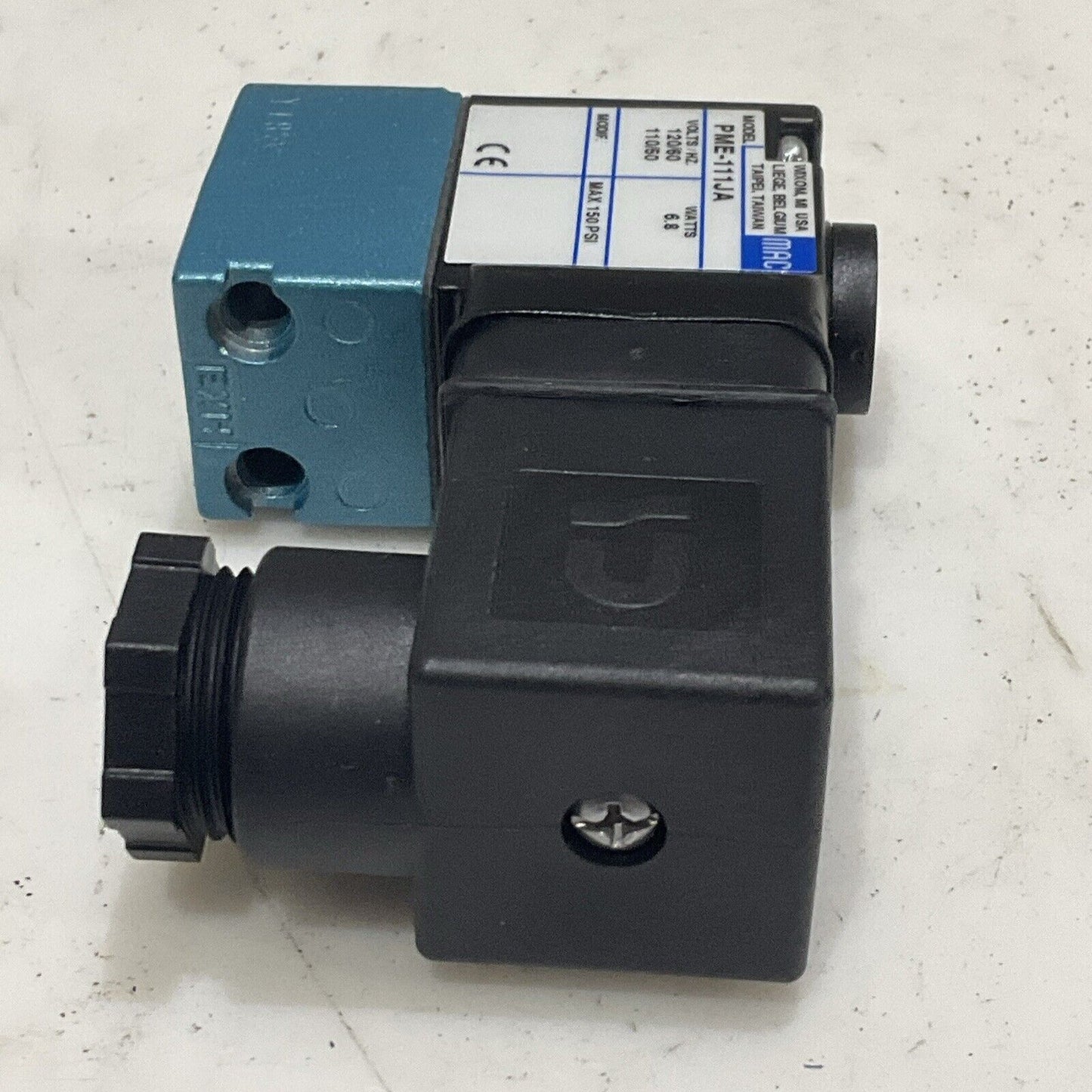 MAC PME-111JA PNEUMATIC SOLENOID VALVE 120/110 V 50/60 HZ 6.8 W U3S