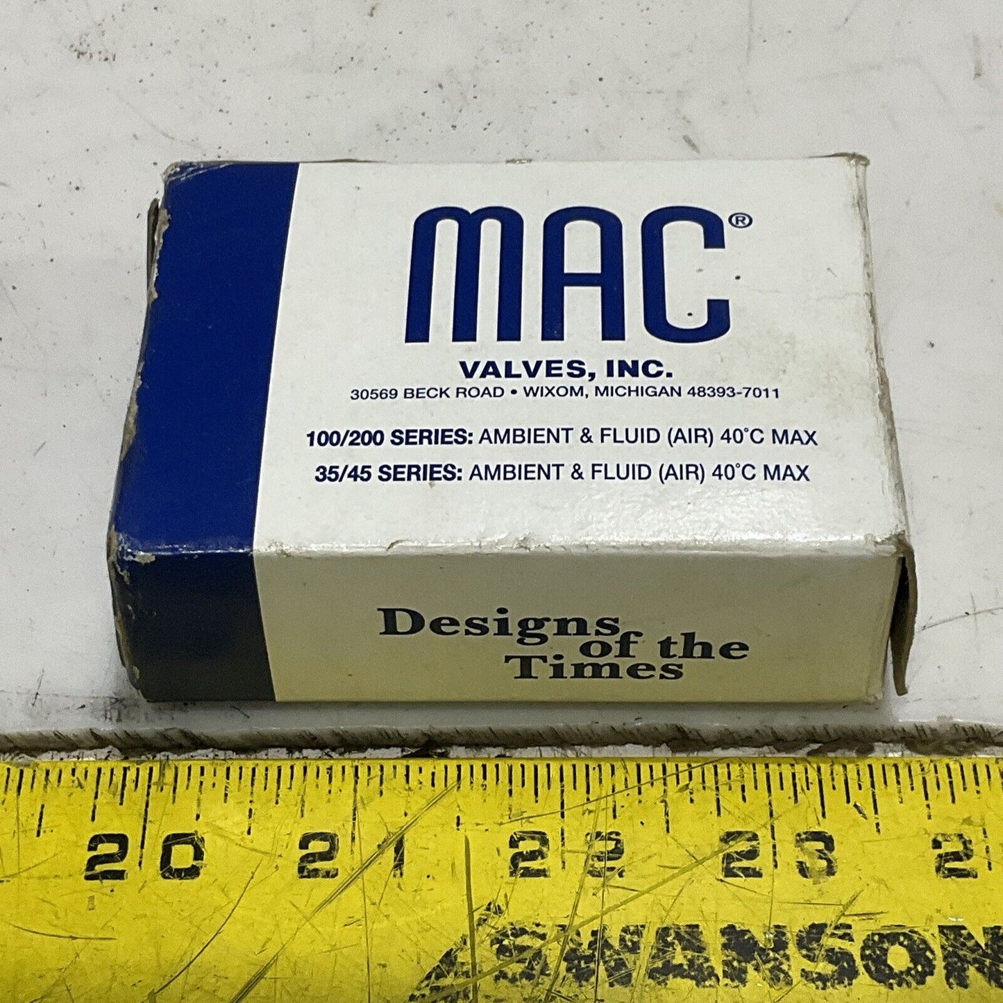 MAC PME-111JA PNEUMATIC SOLENOID VALVE 120/110 V 50/60 HZ 6.8 W U3S