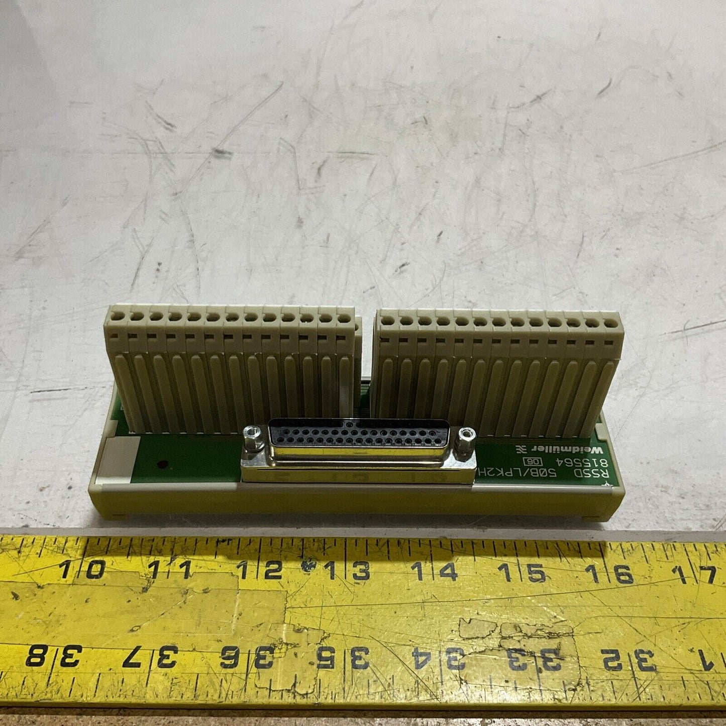 WEIDMULLER 8155640000 RS SD50B UNC LPK2 RSSD 50B/LPK2H TERMINAL BLOCK U3S