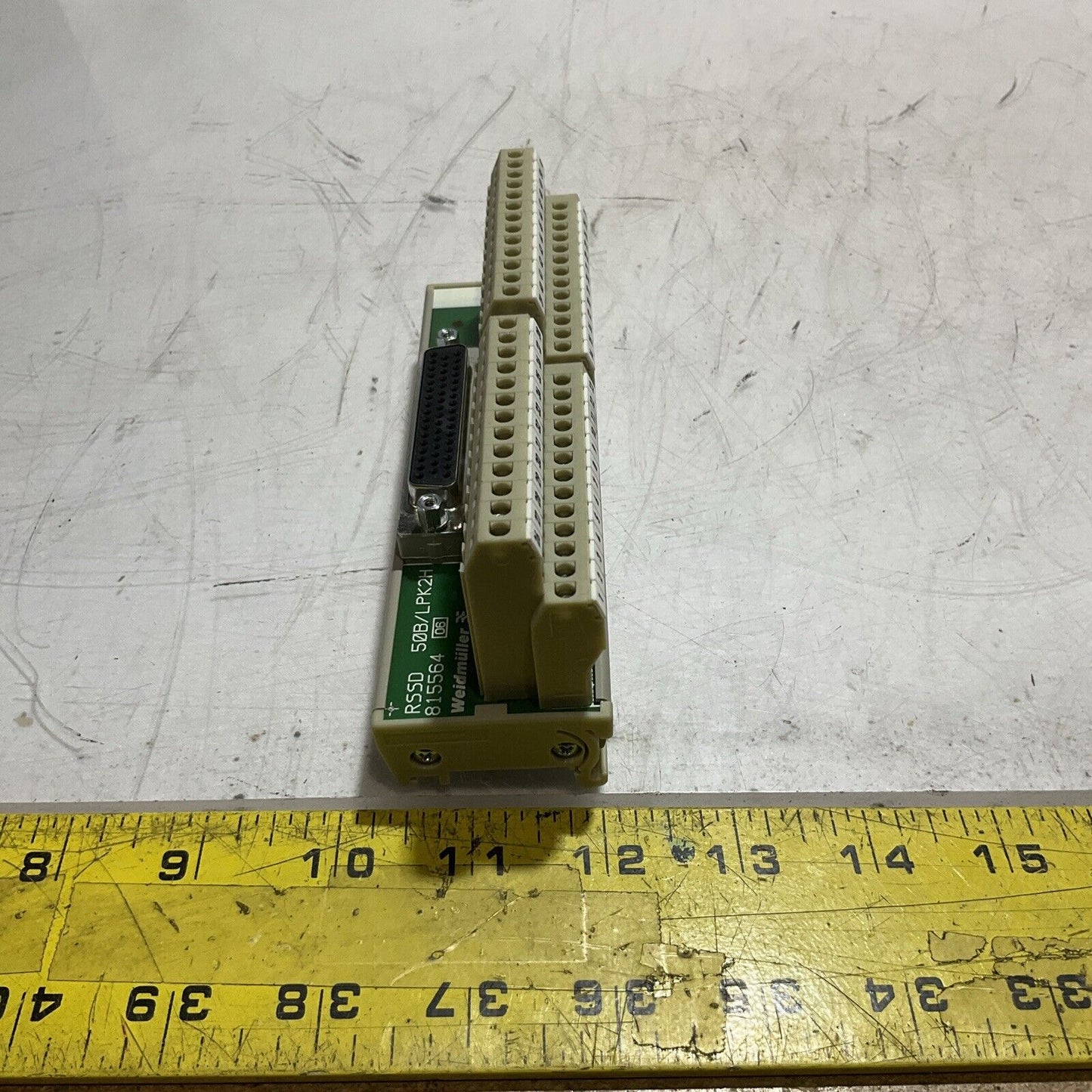 WEIDMULLER 8155640000 RS SD50B UNC LPK2 RSSD 50B/LPK2H TERMINAL BLOCK U3S