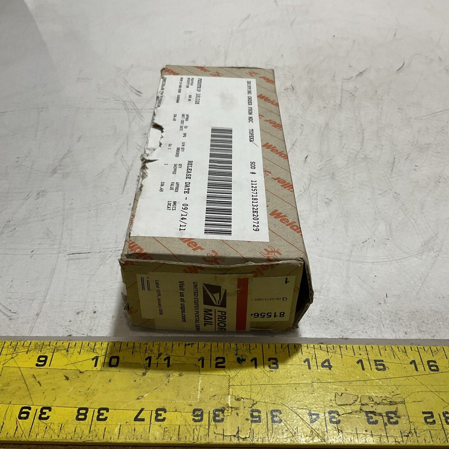 WEIDMULLER 8155640000 RS SD50B UNC LPK2 RSSD 50B/LPK2H TERMINAL BLOCK U3S