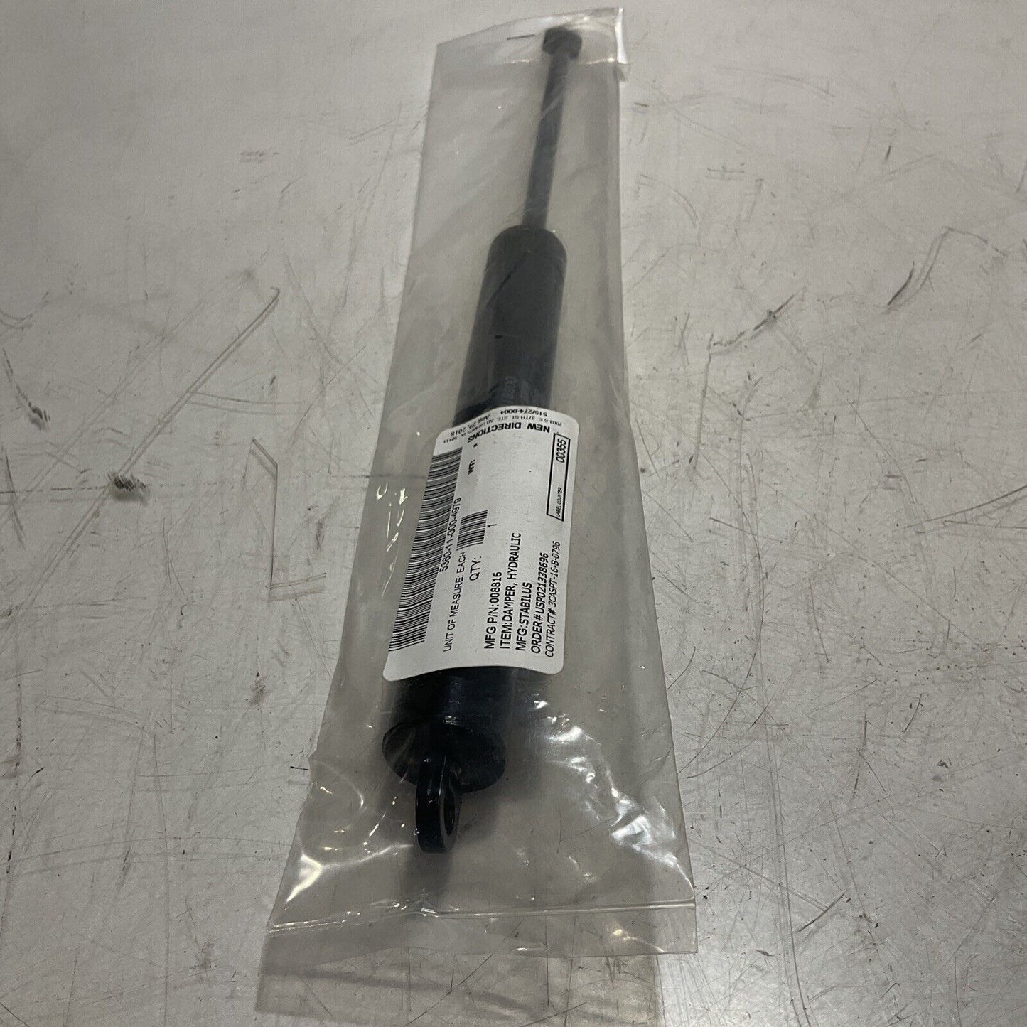 STABILUS STAB-O-SCHOC 008816 0000N 208/18B3 HYDRAULIC DAMPER LOT OF 3 U3S