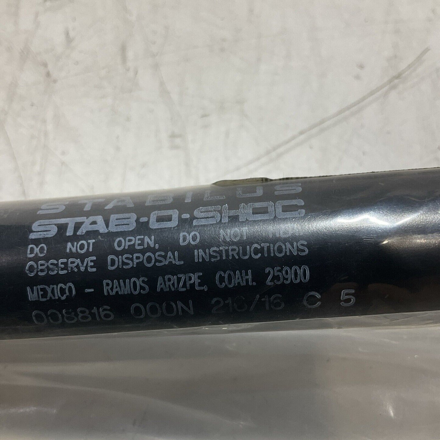 STABILOUS STAB-O-SHOC 008816 000N 216/15C5 HYDRAULIC DAMPER U3S