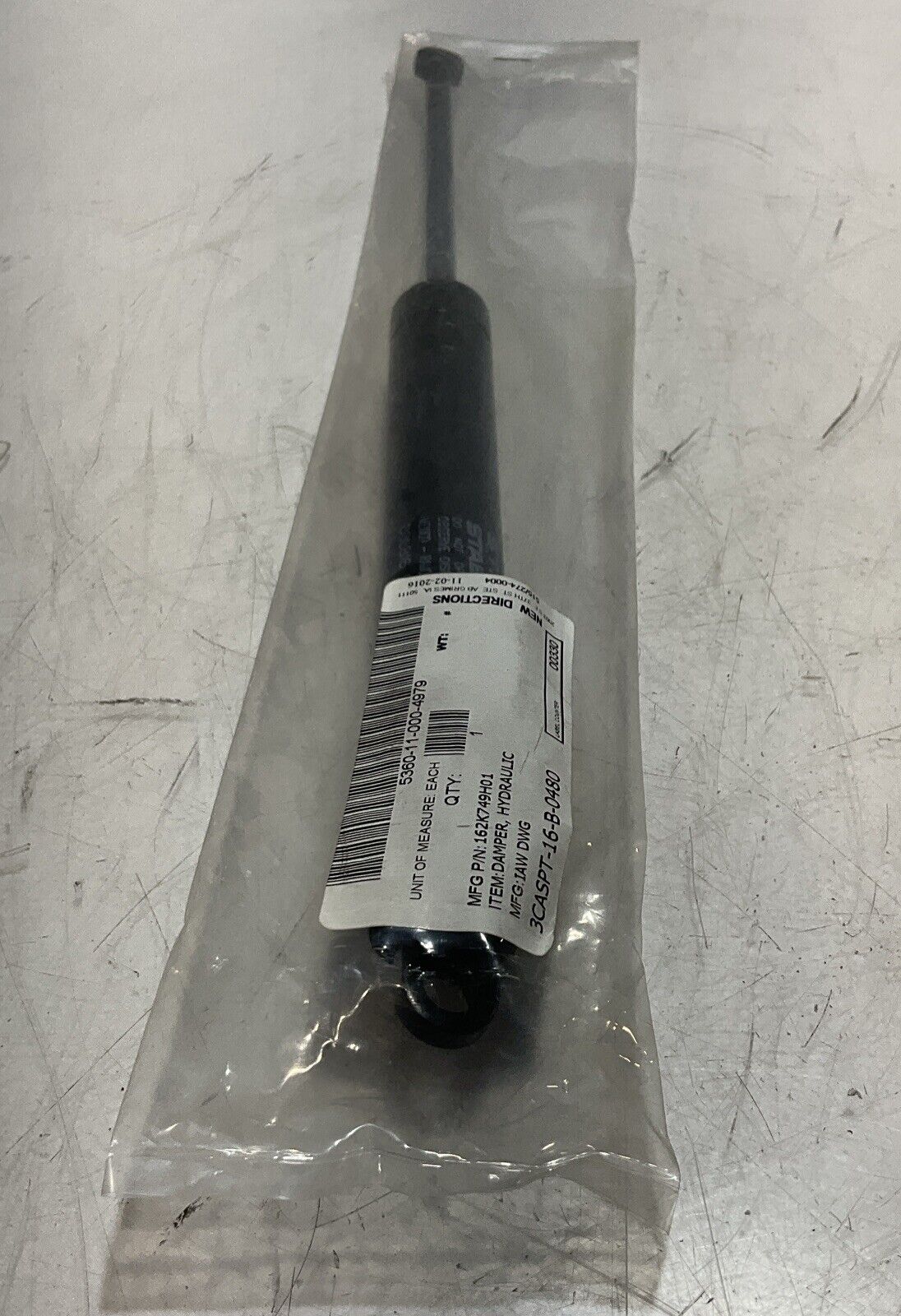 STABILOUS STAB-O-SHOC 008816 000N 216/15C5 HYDRAULIC DAMPER U3S