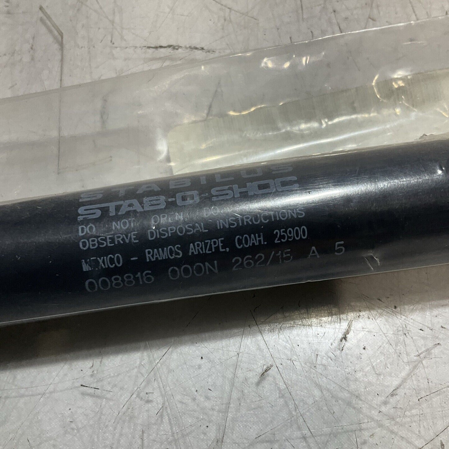 STABILUS STAB-O-SCHOC 008816000N 262/15A5 HYDRAULIC DAMPER LOT OF 4 U3S