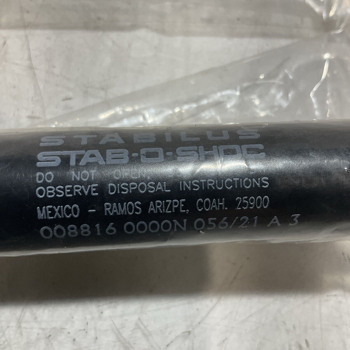 STABILUS STAB-0-SCHOC 0088160000N O56/21A3 HYDRAULIC DAMPER LOT OF 2 U3S