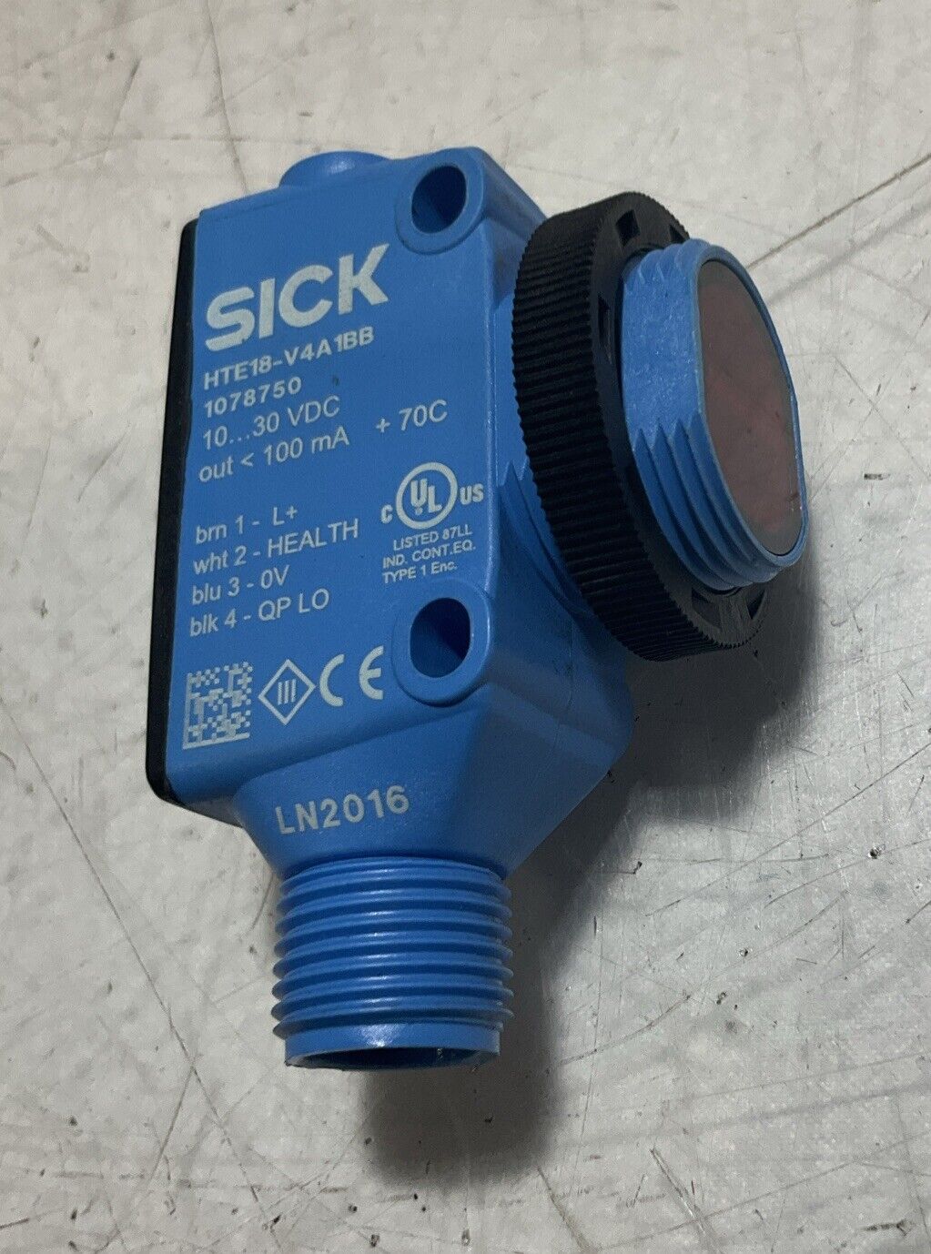 SICK HTE18-V4A1BB 1078750 PHOTOELECTRIC SENSOR LOT OF 2 U3S