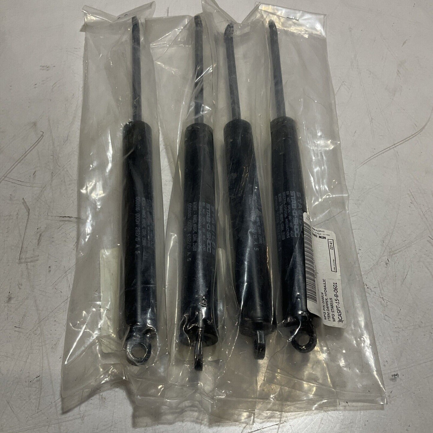 STABILUS STAB-O-SCHOC 008816000N 262/15A5 HYDRAULIC DAMPER LOT OF 4 U3S
