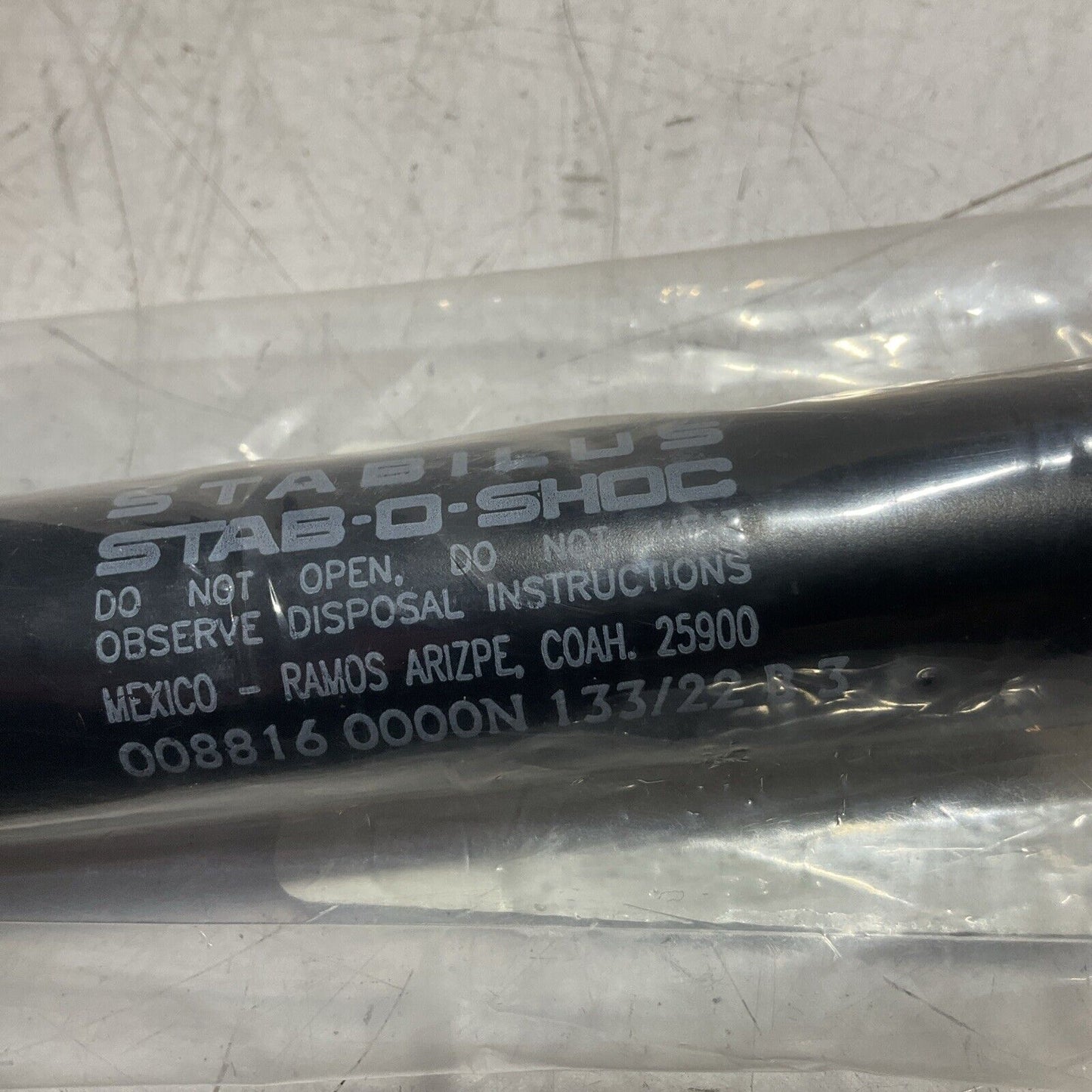 STABILUS STAB-0-SHOC 008816 0000N 133/22B3 HYDRAULIC DAMPER U3S