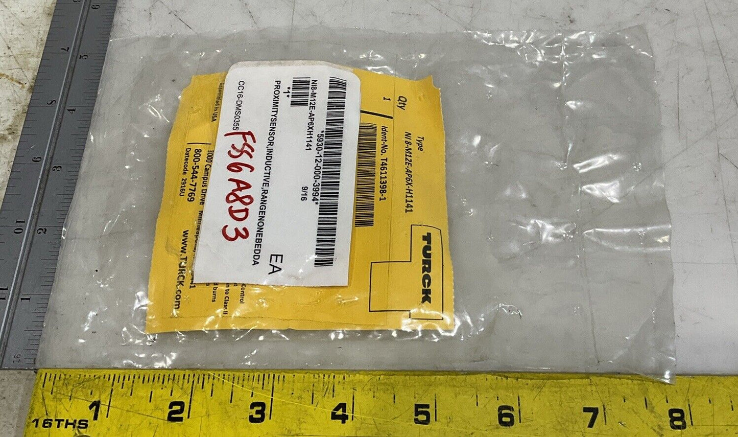 TURCK NI 8-M12E-AP6X-H1141 INDUCTIVE PROXIMITY SENSOR U3S