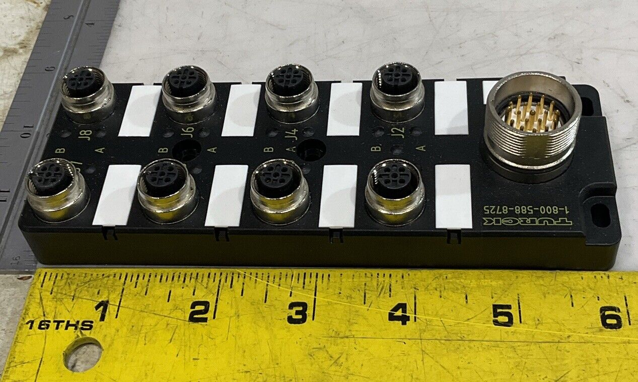 TURCK 8MB12Z-5-CS19 8028572 ACTUATOR AND SENSOR JUNCTION BOX U3S