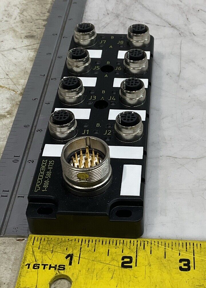 TURCK 8MB12Z-5-CS19 8028572 ACTUATOR AND SENSOR JUNCTION BOX U3S