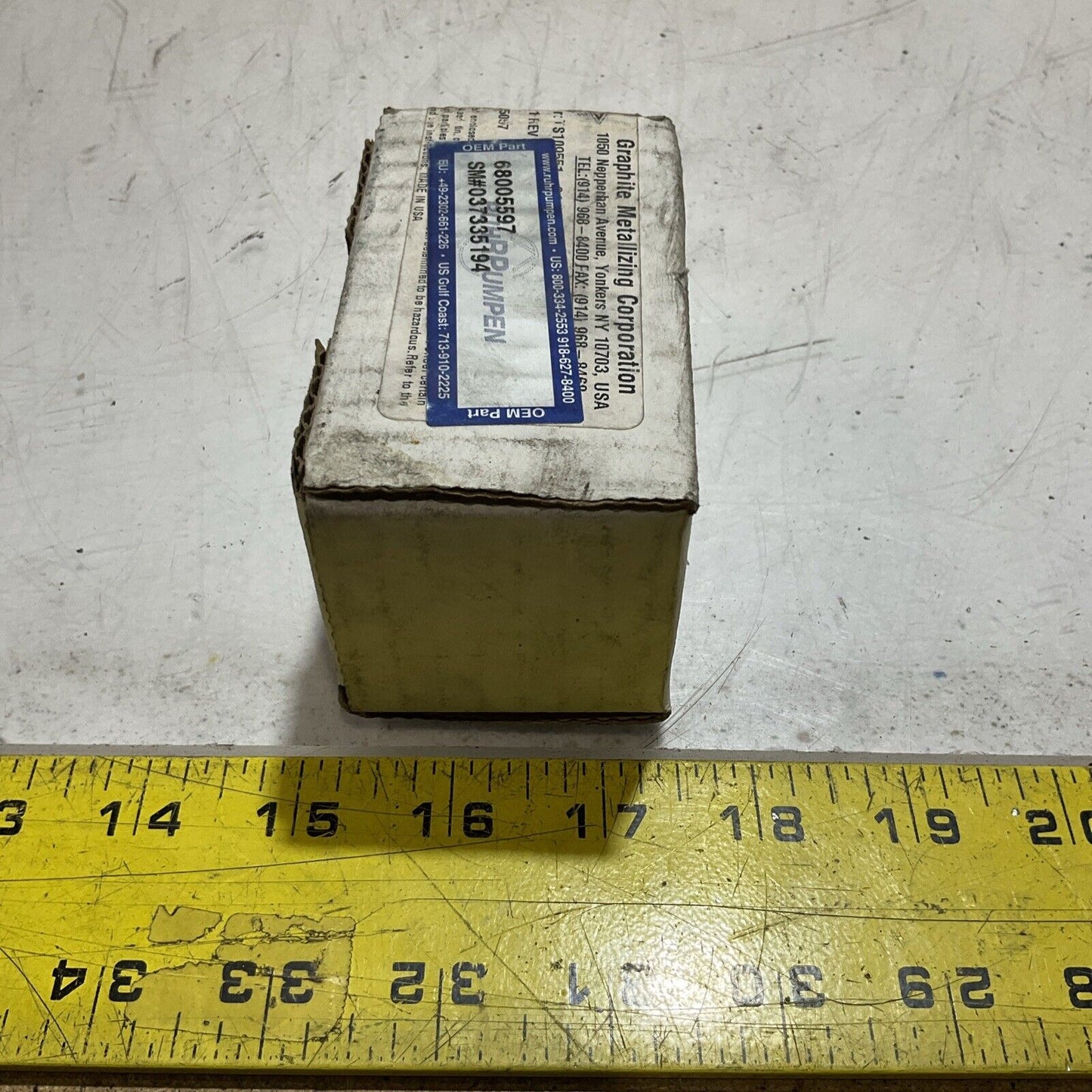 GRAPHALLOY 68005597 SM#037335194 BEARINGS SPOOL PIECE BYRON JACKSON 620831 554