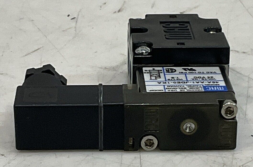 MAC 46A-AA1-JDE0-1KA PNEUMATIC SOLENOID VALVE 24VDC 1.8W U3S