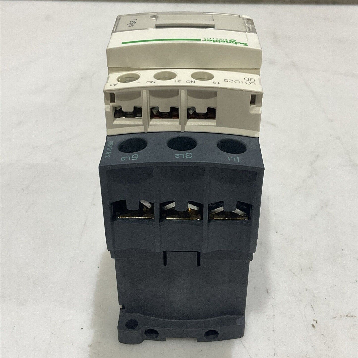 SCHNEIDER ELECTRIC LAD4TBDL LC1D25 CONTACTOR 25A 600V 50/60 HZ U3S