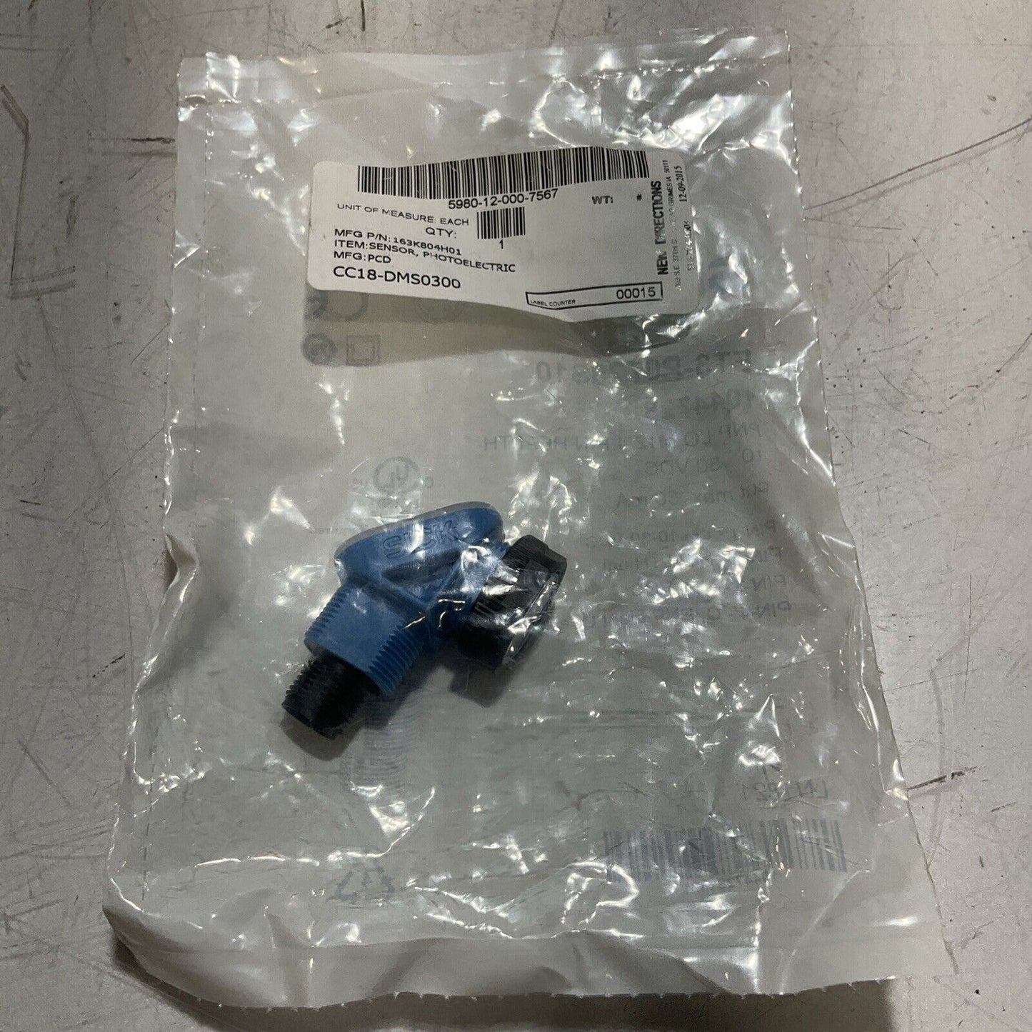 SICK ET3-P0728S10 PHOTOELECTRIC SENSOR 30VDC U3S