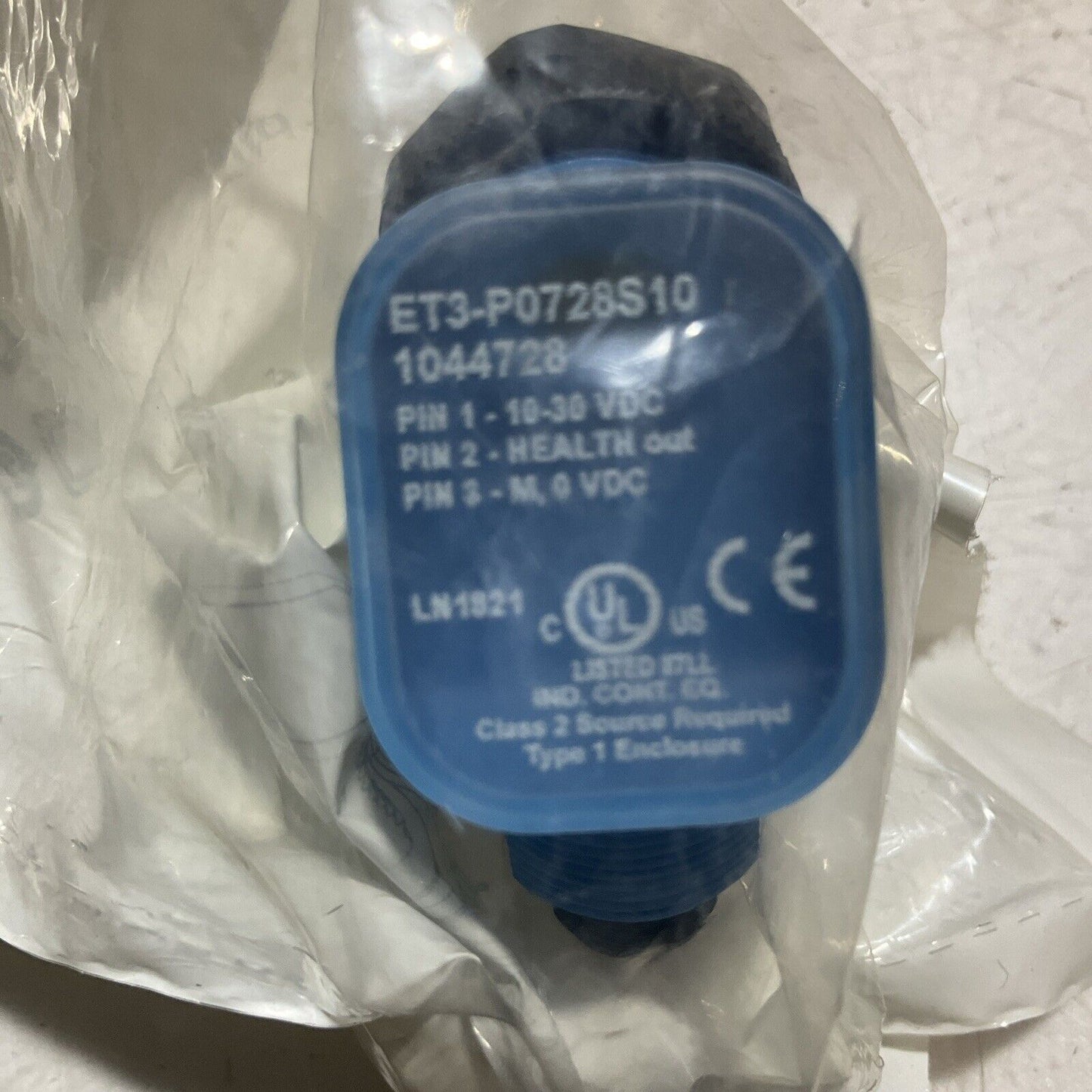 SICK ET3-P0728S10 PHOTOELECTRIC SENSOR 30VDC U3S