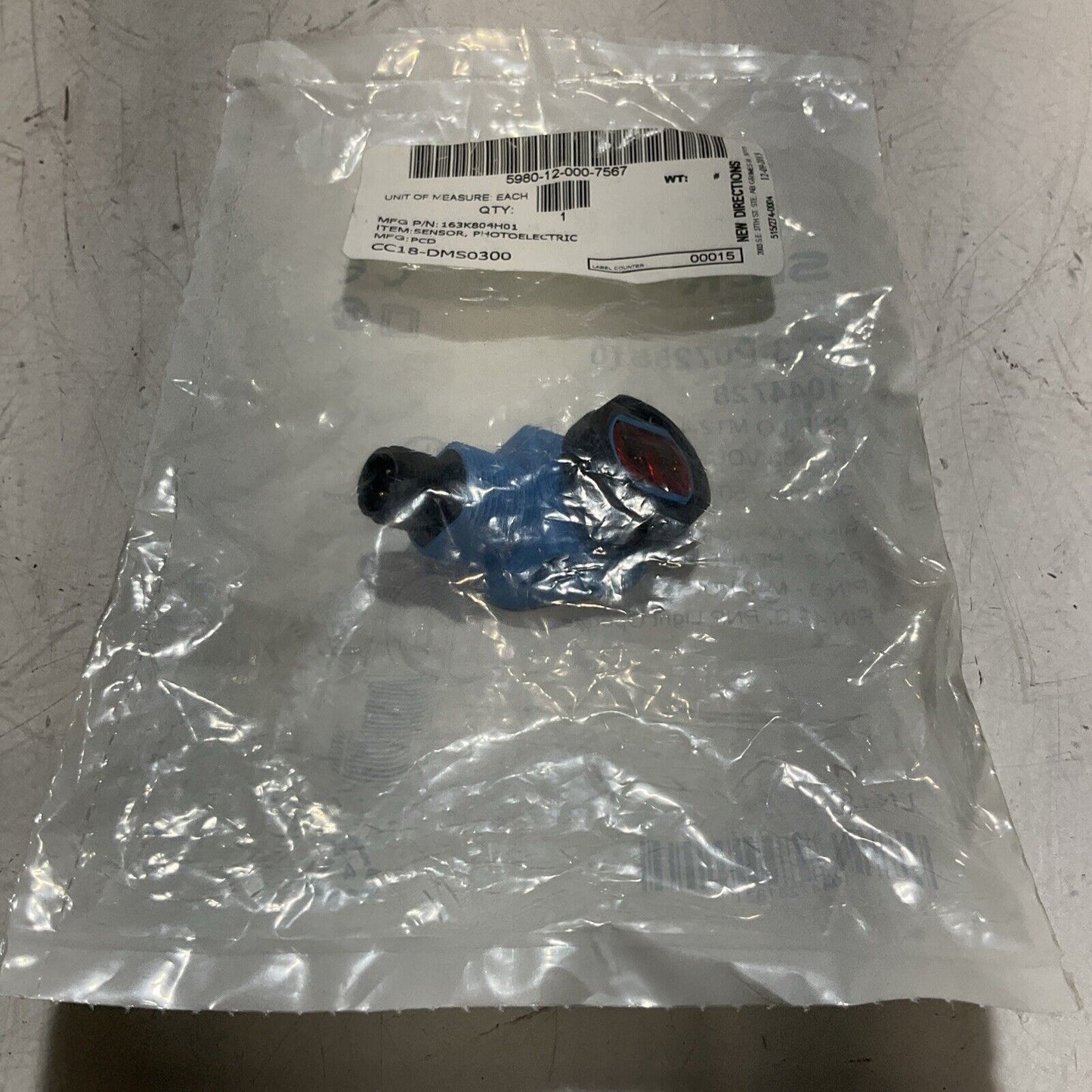SICK ET3-P0728S10 PHOTOELECTRIC SENSOR 30VDC U3S