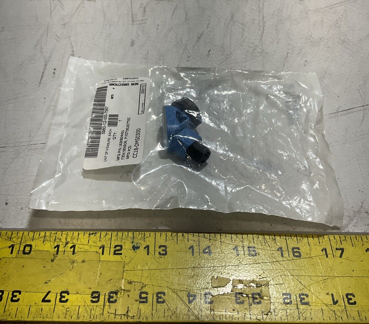 SICK ET3-P0728S10 PHOTOELECTRIC SENSOR 30VDC U3S