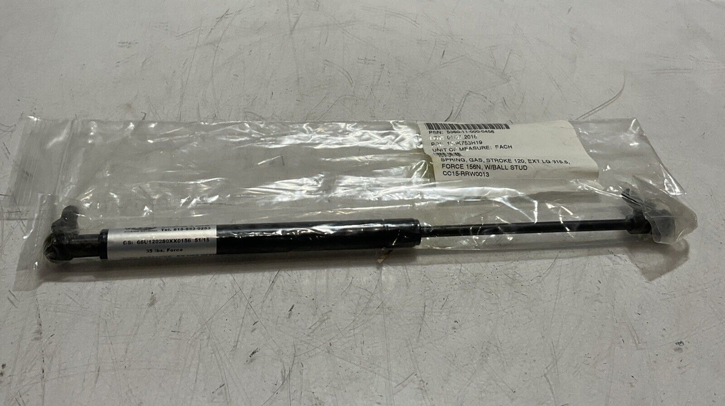 IGS VOLUMELINE 66U120280XX0156 51/15 HIGH PRESSURE SPRING GAS 35LBS FORCE U3S